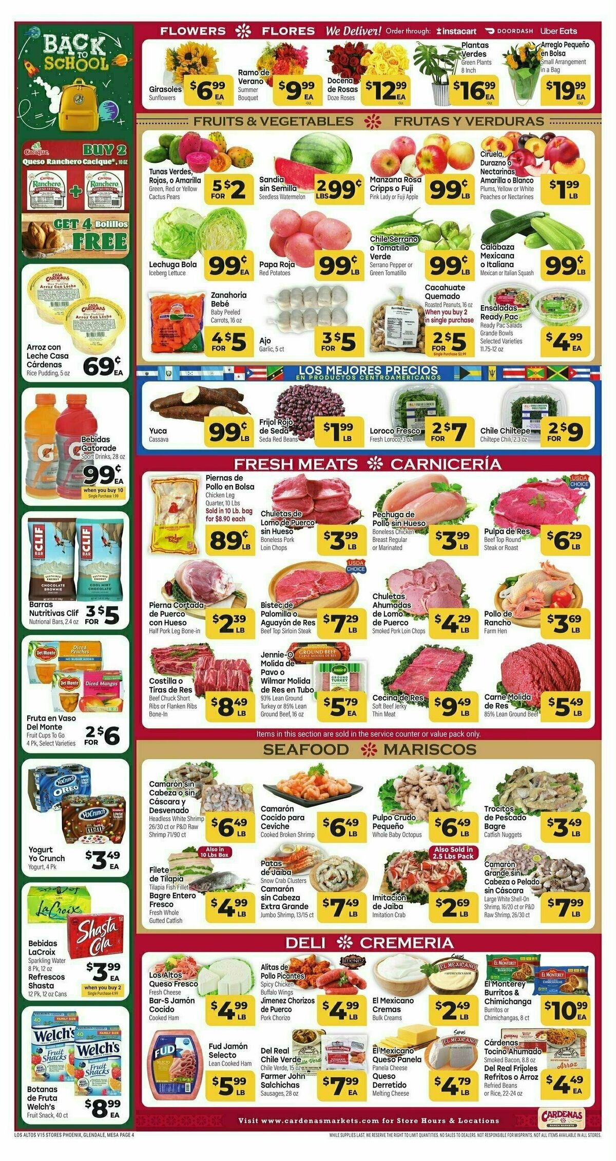 Cardenas Market Weekly Ad from August 14