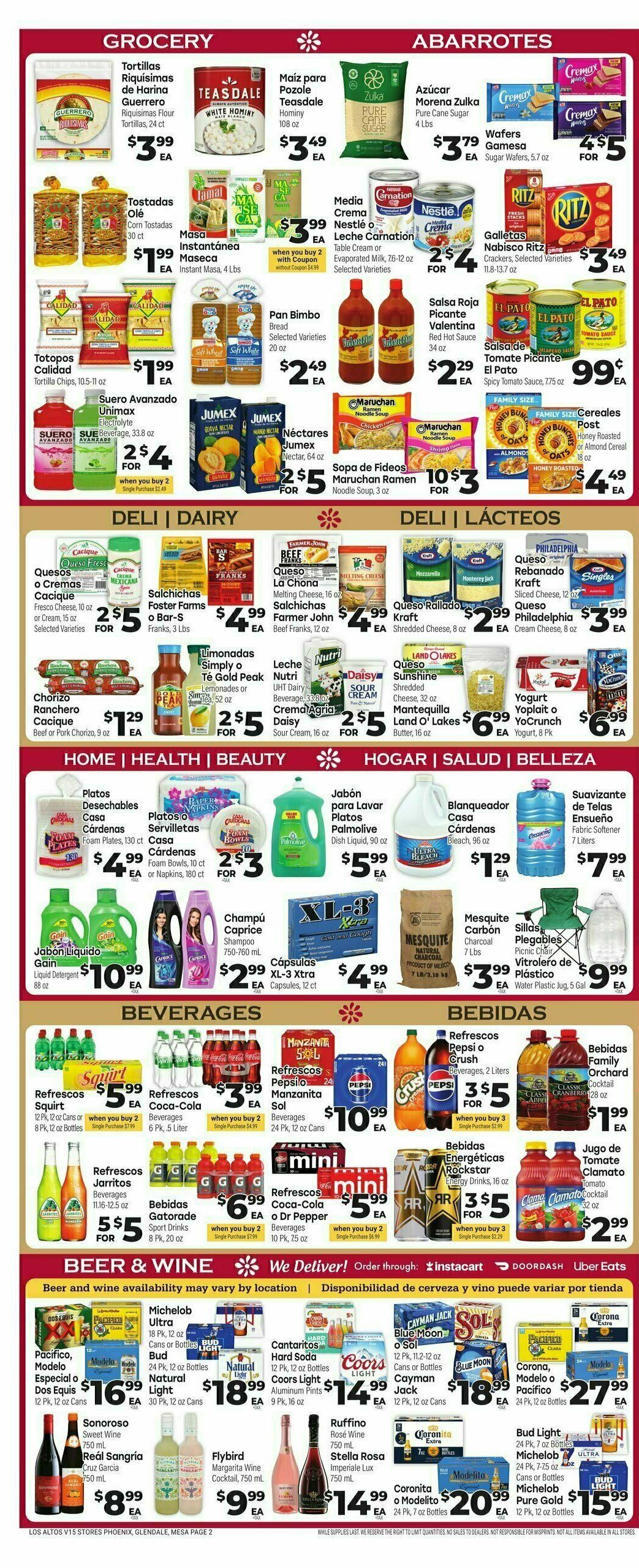 Cardenas Market Weekly Ad from August 21