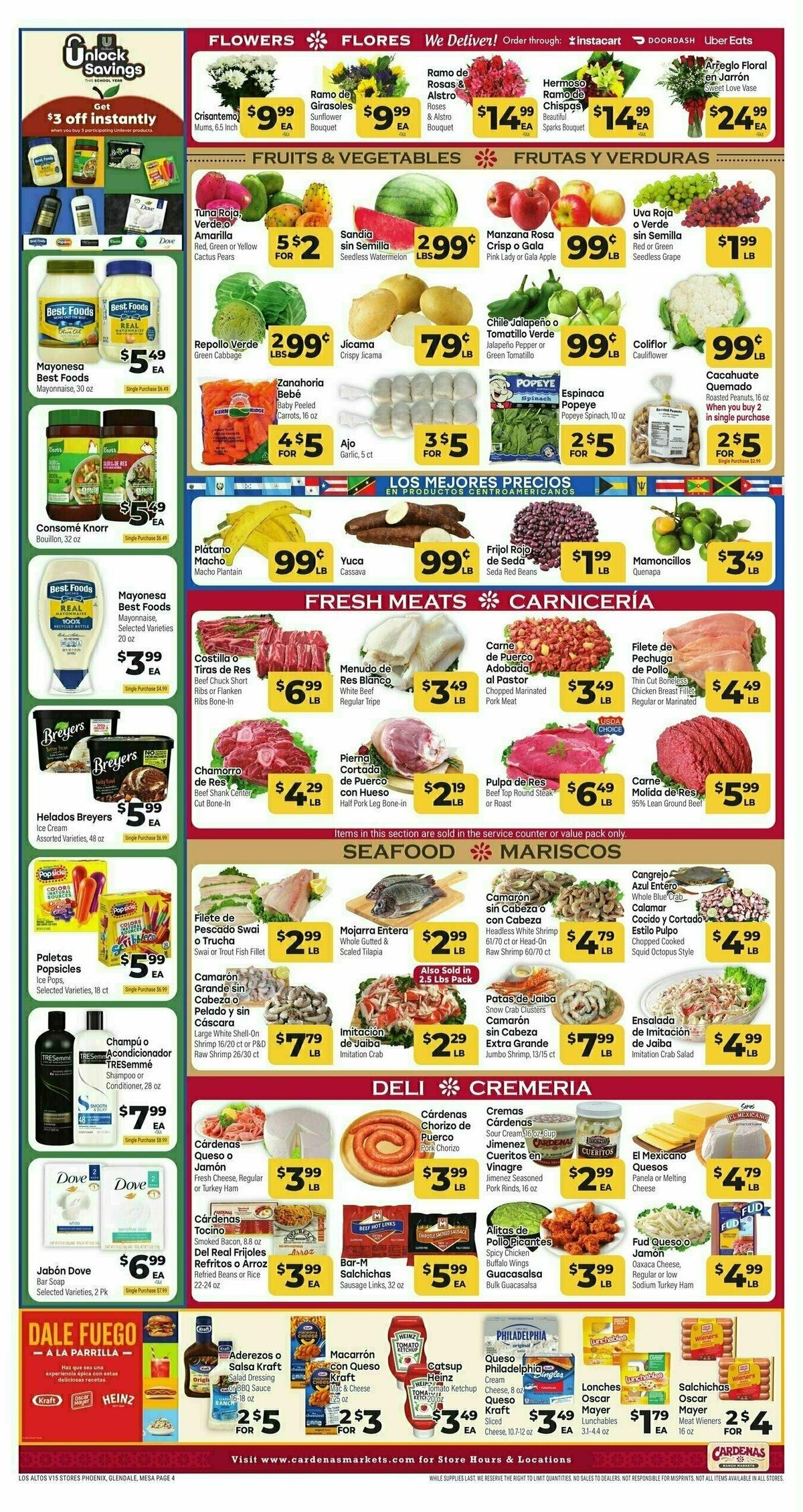 Cardenas Market Weekly Ad from August 28