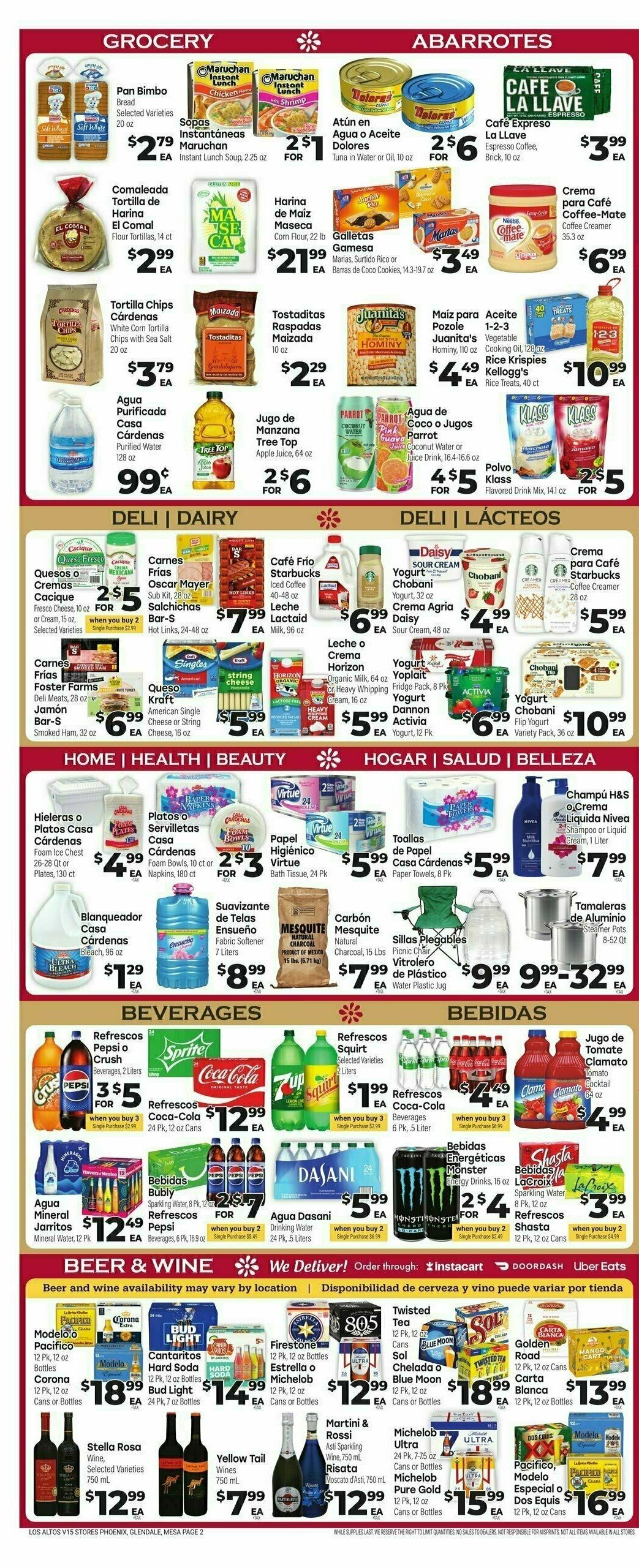 Cardenas Market Weekly Ad from September 4