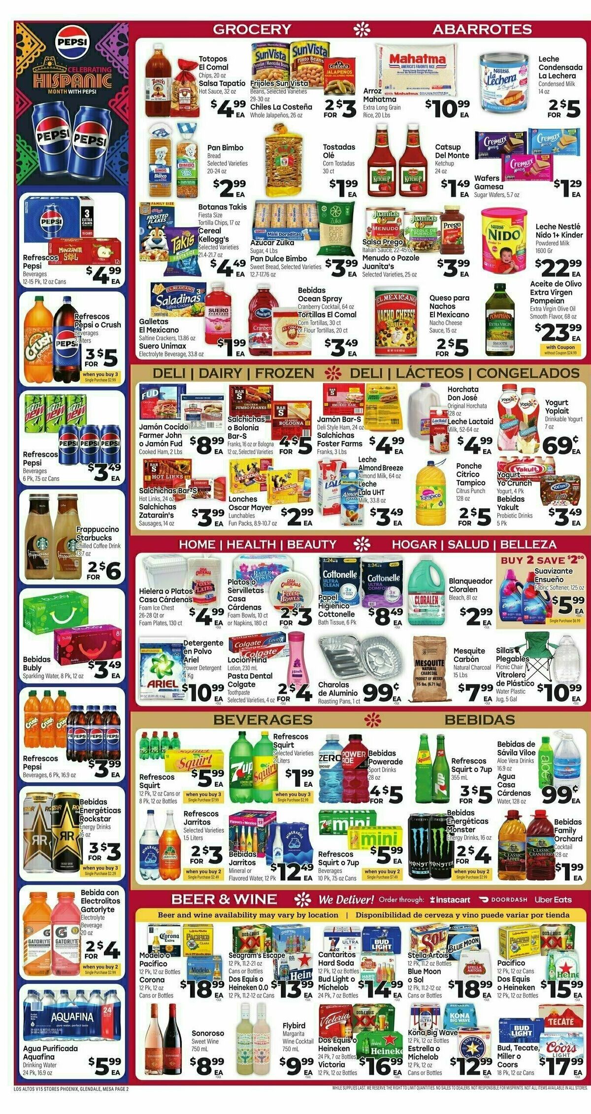 Cardenas Market Weekly Ad from September 11