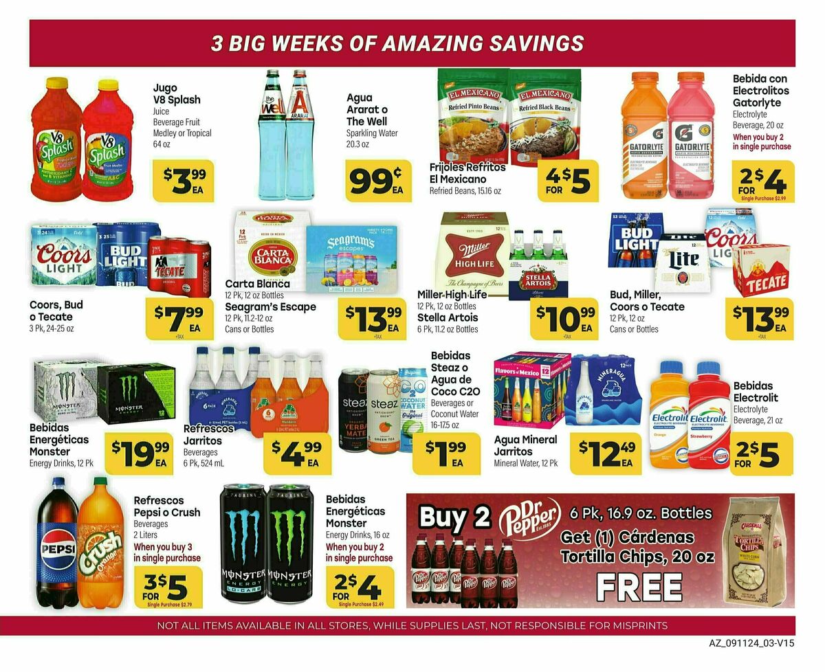 Cardenas Market Monthly Savings Guide Weekly Ad from September 11