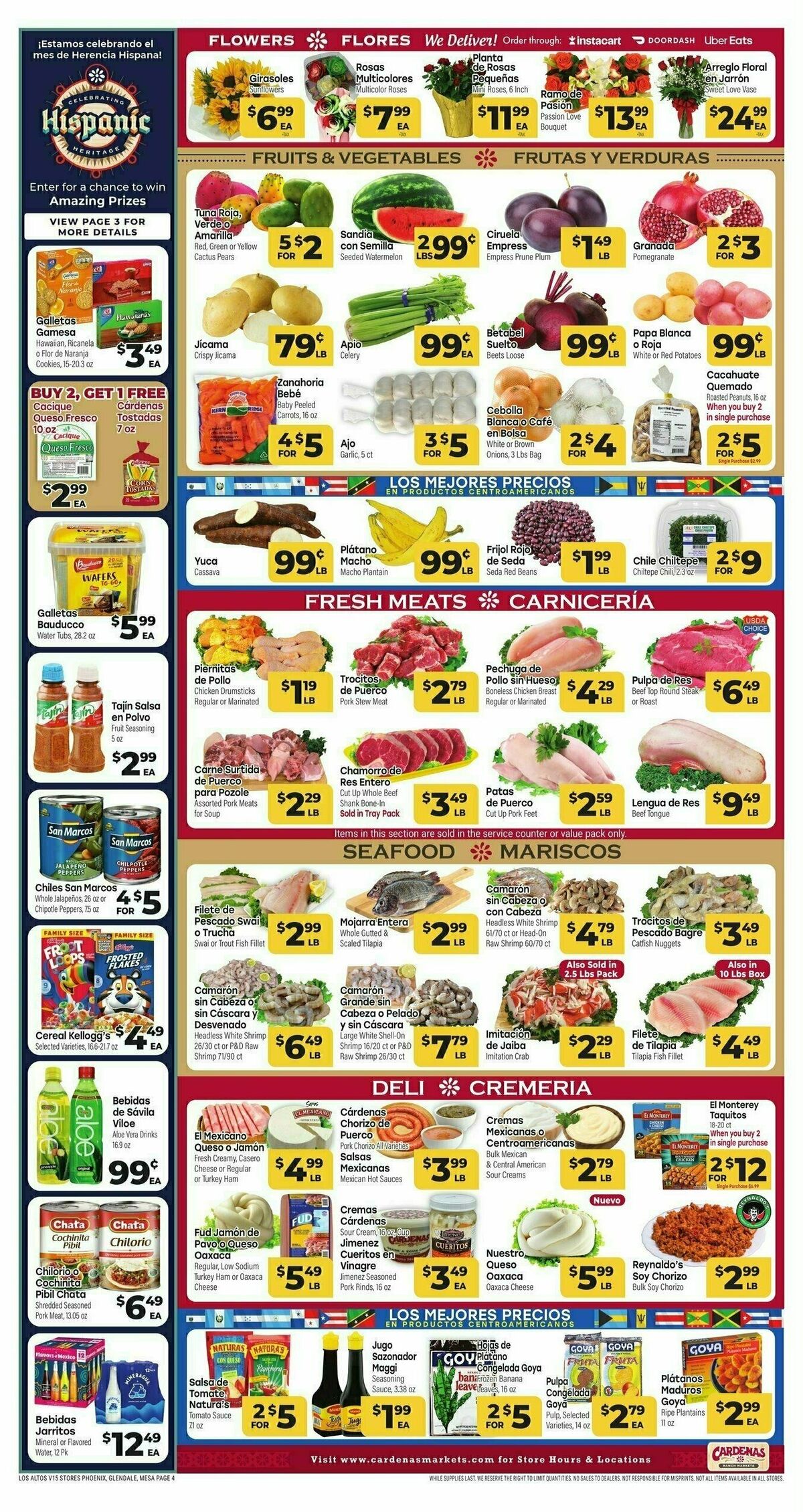 Cardenas Market Weekly Ad from September 18