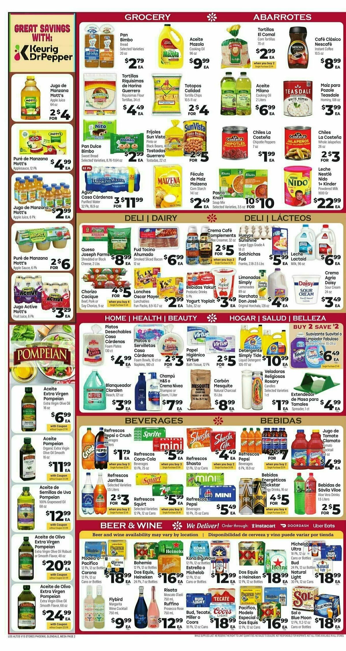 Cardenas Market Weekly Ad from October 2