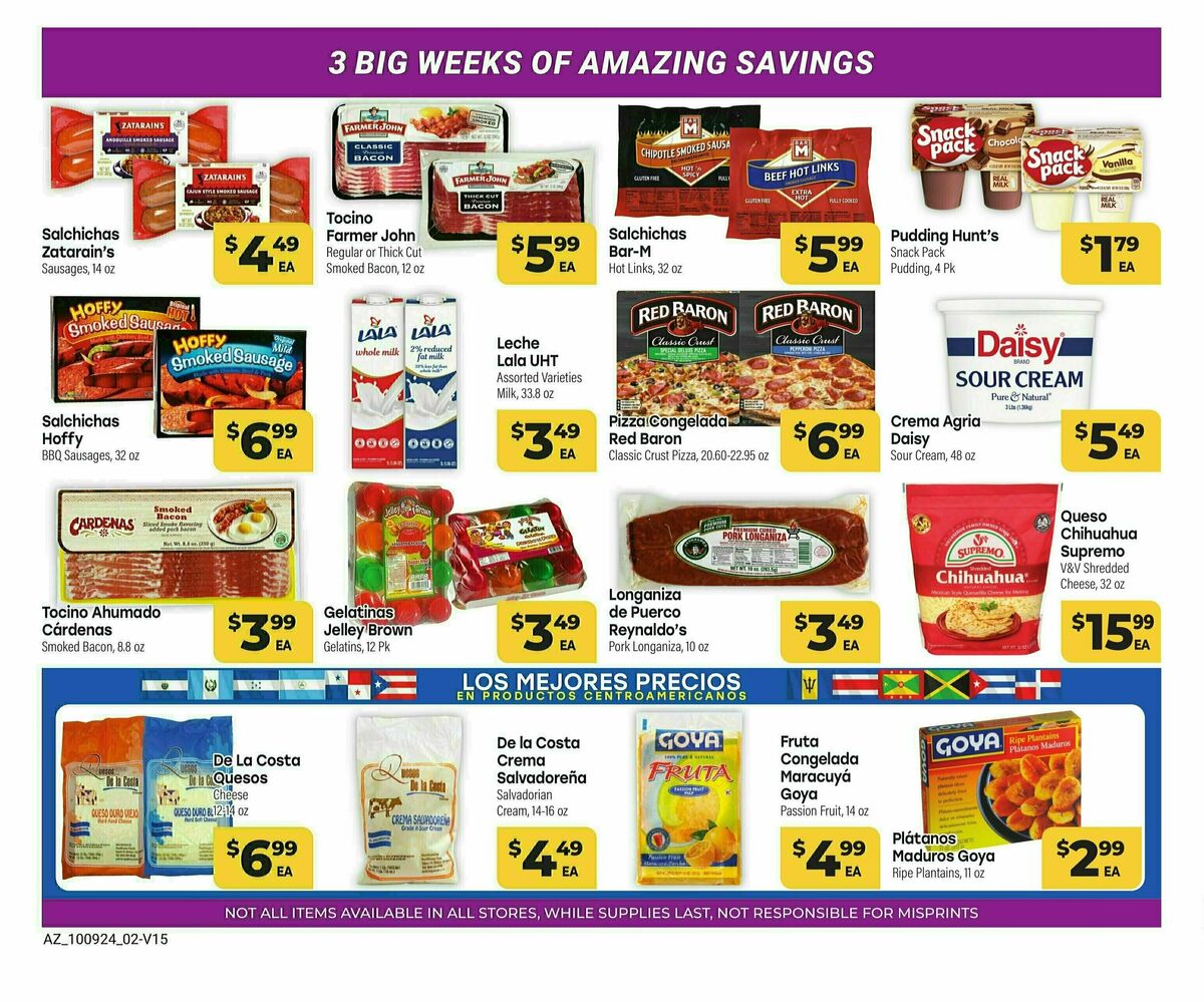 Cardenas Market Weekly Ad from October 9