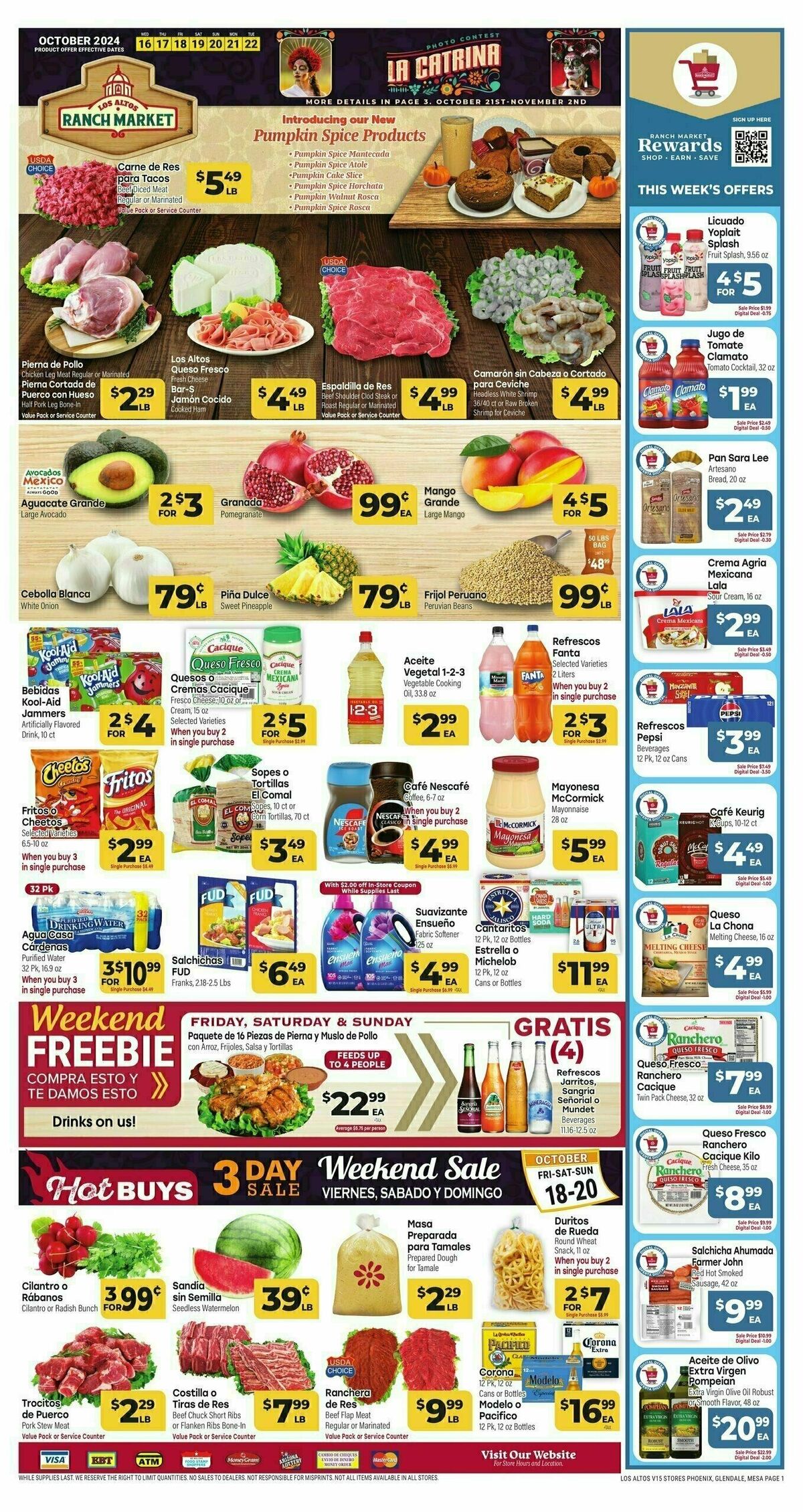 Cardenas Market Weekly Ad from October 16