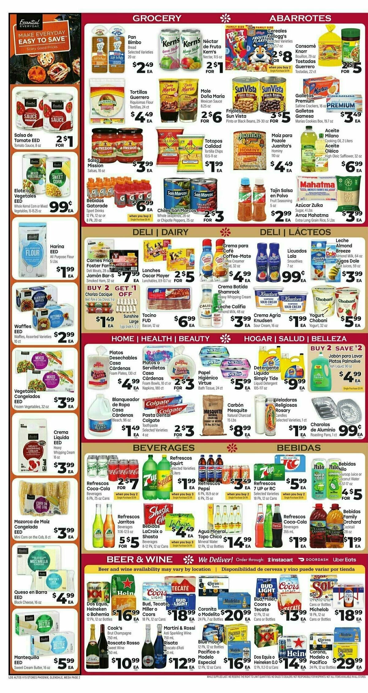 Cardenas Market Weekly Ad from October 16