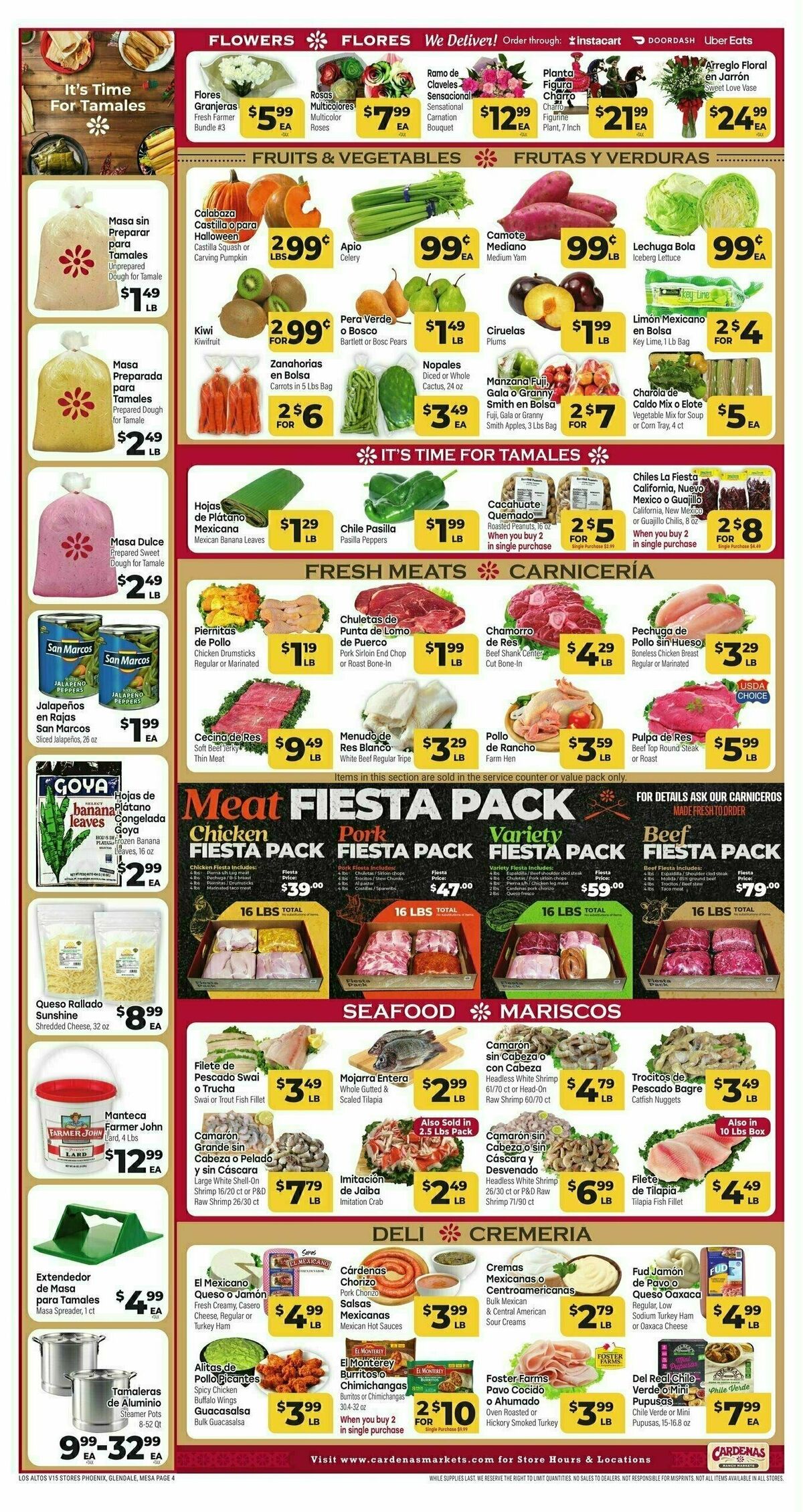 Cardenas Market Weekly Ad from October 16