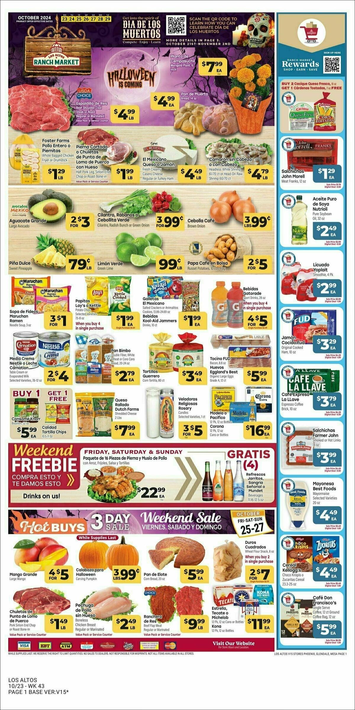 Cardenas Market Weekly Ad from October 23