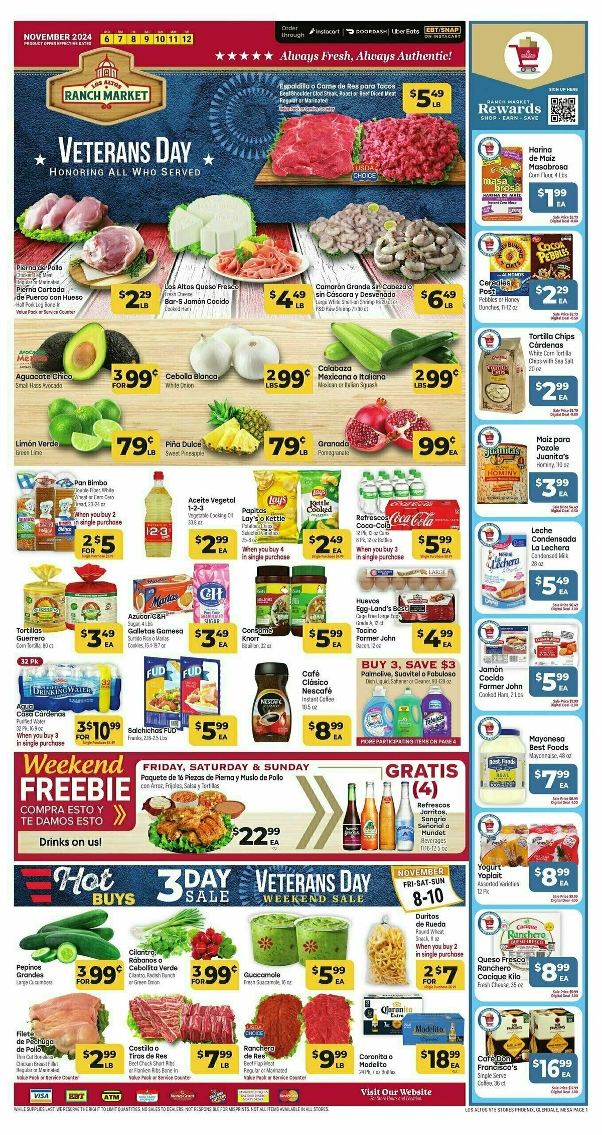 Cardenas Market Weekly Ad from November 6