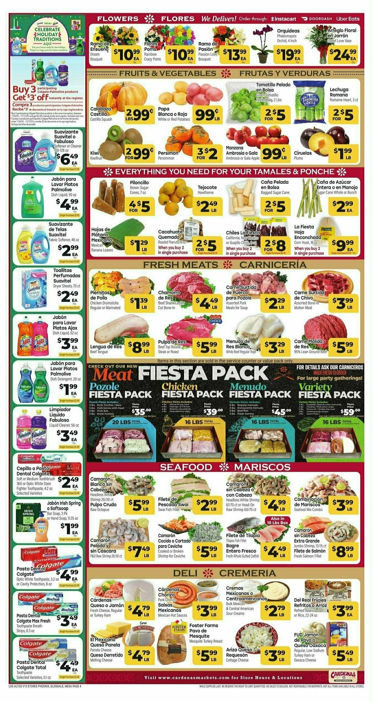 Cardenas Market Weekly Ad from November 6