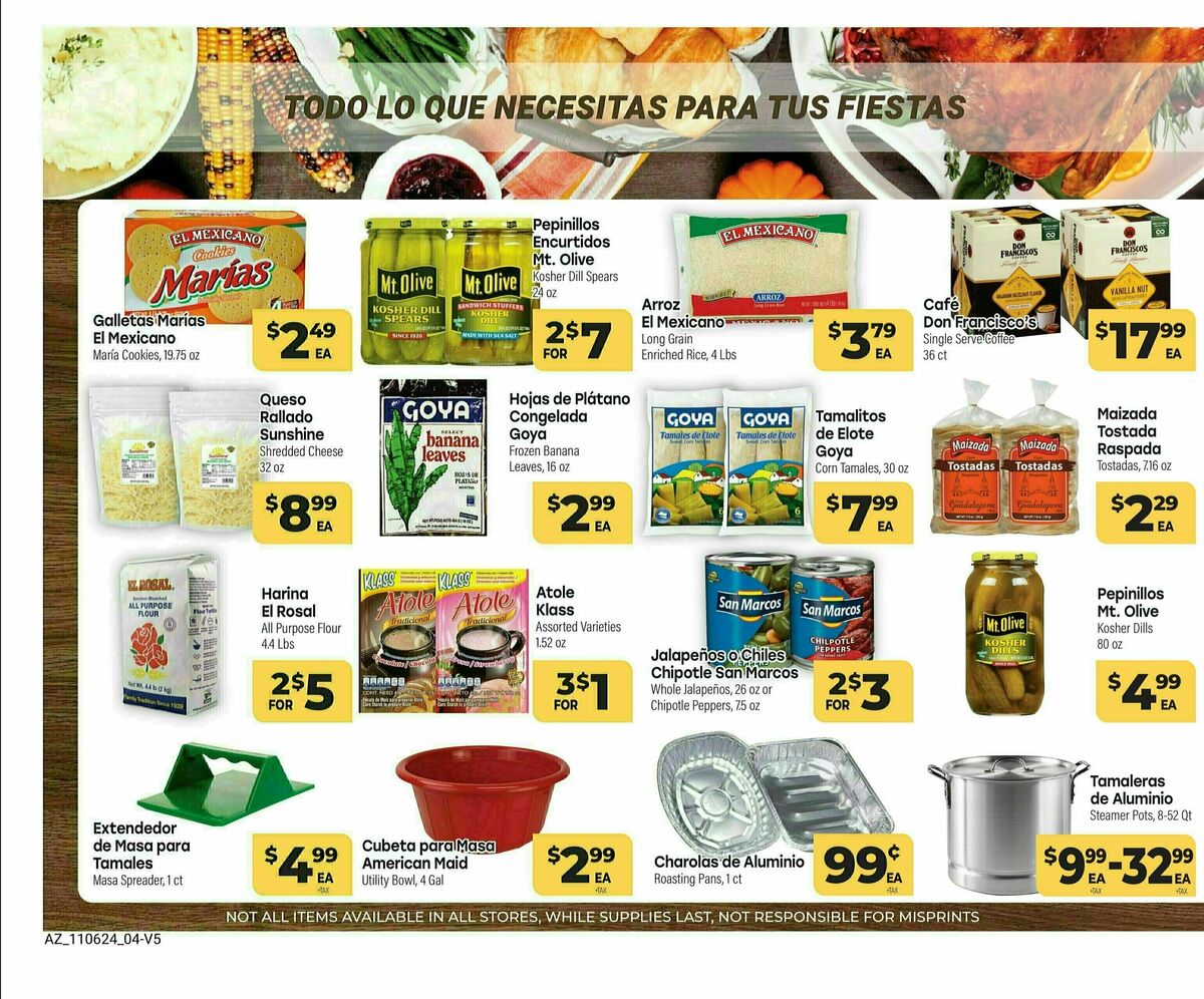 Cardenas Market Monthly Savings Guide Weekly Ad from November 6