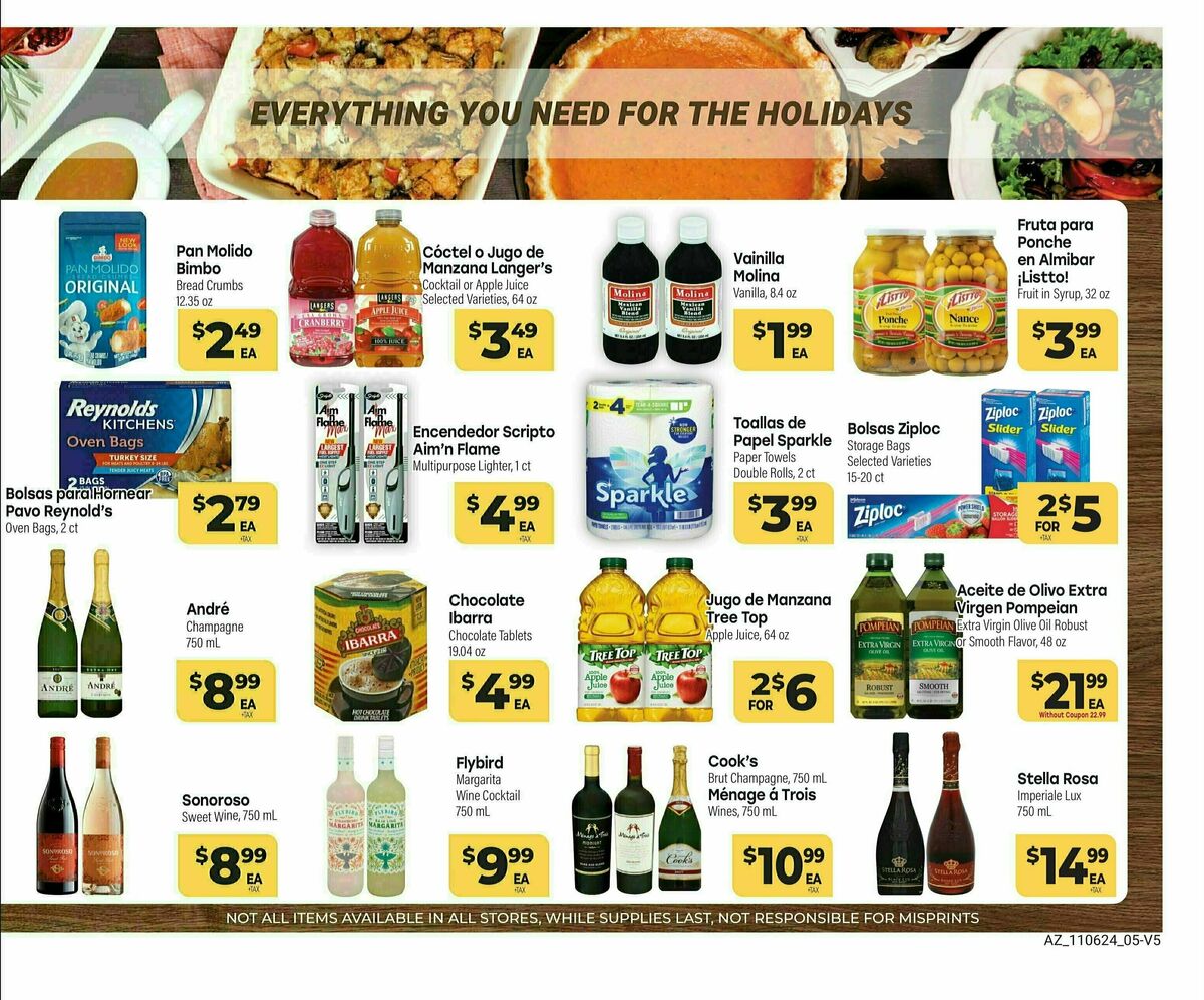 Cardenas Market Monthly Savings Guide Weekly Ad from November 6