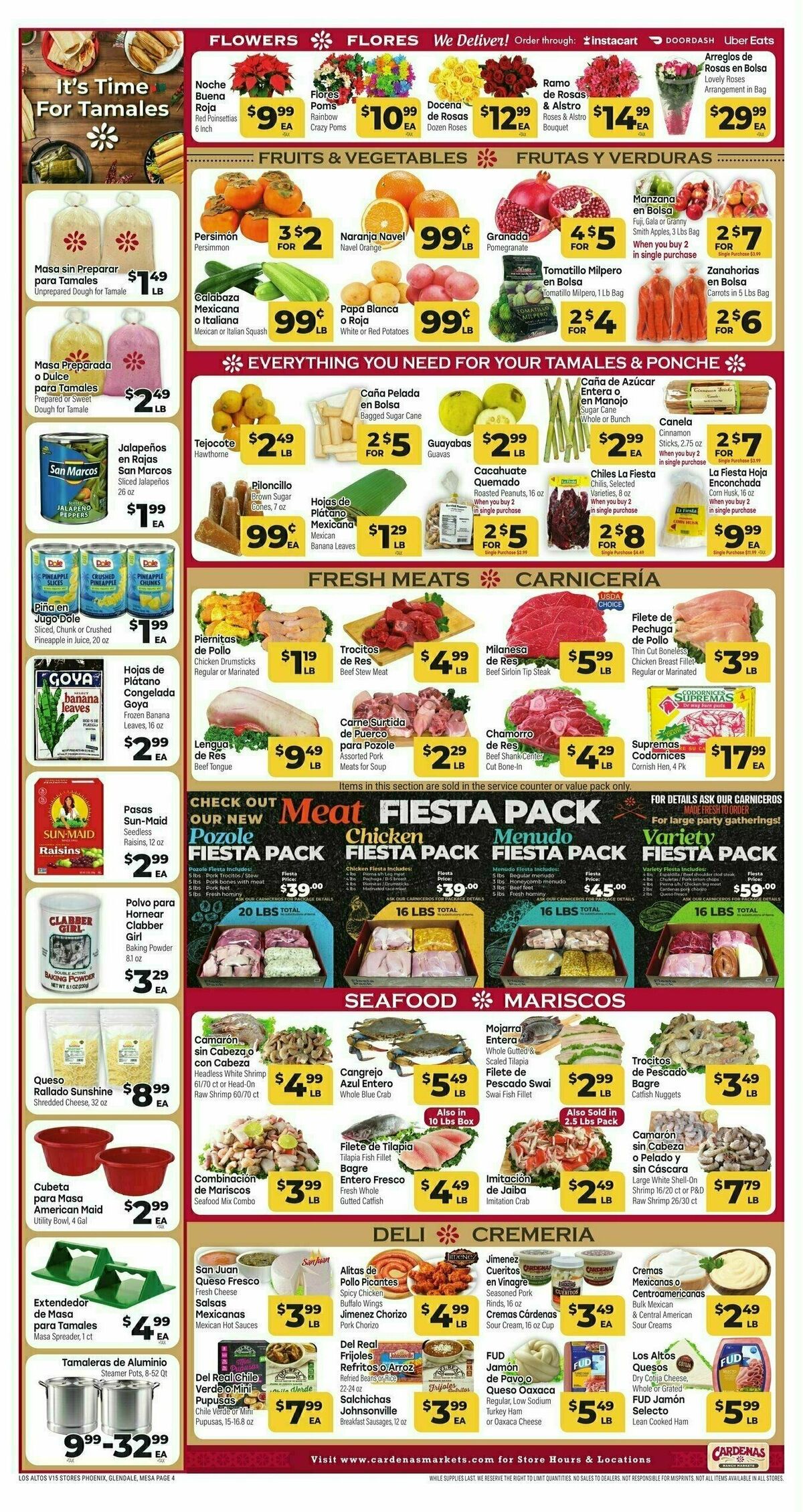 Cardenas Market Weekly Ad from November 27