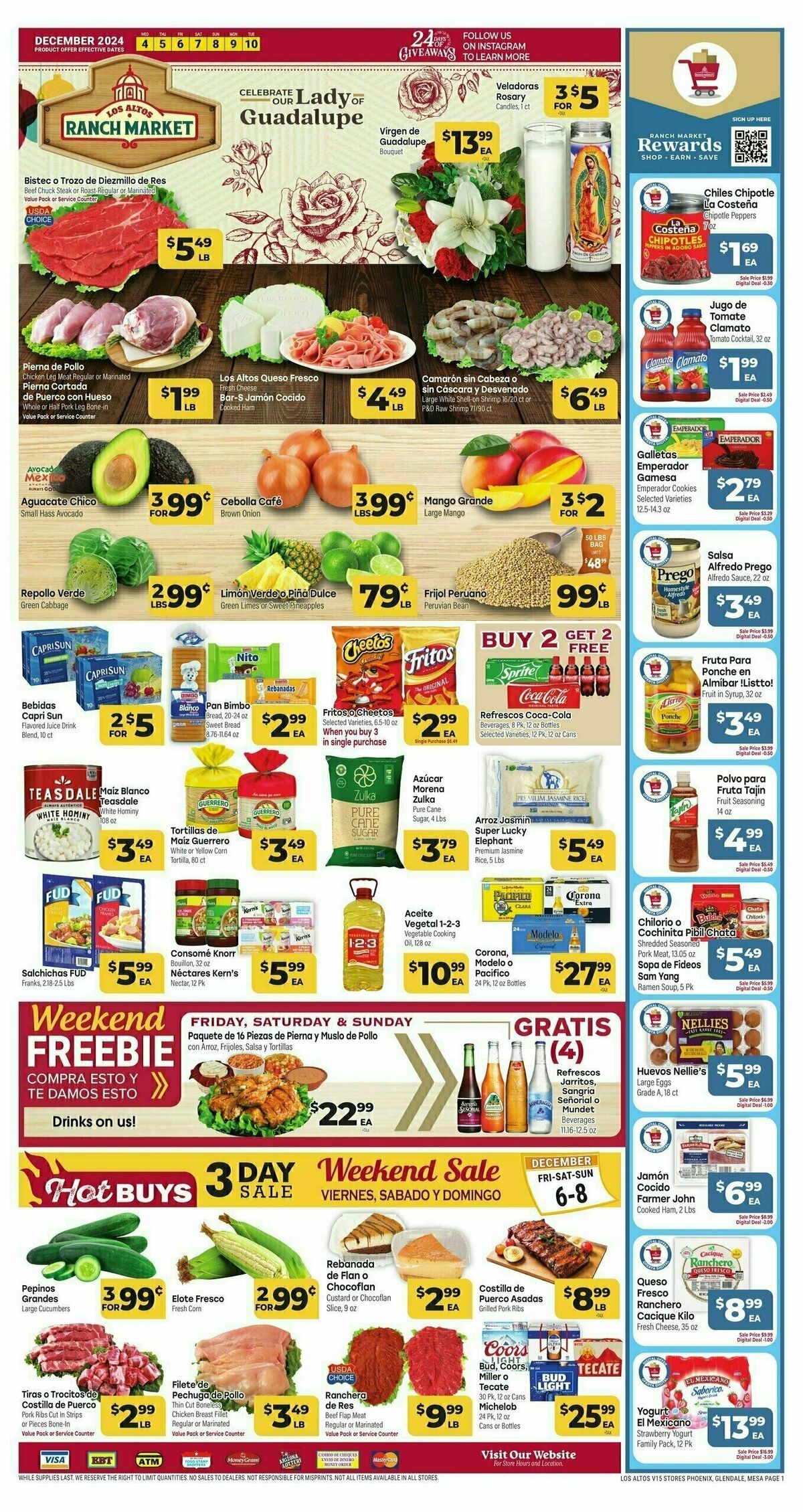 Cardenas Market Weekly Ad from December 4