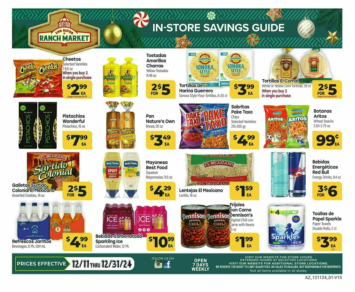 Cardenas Market December Savings Guide Weekly Ad from December 11