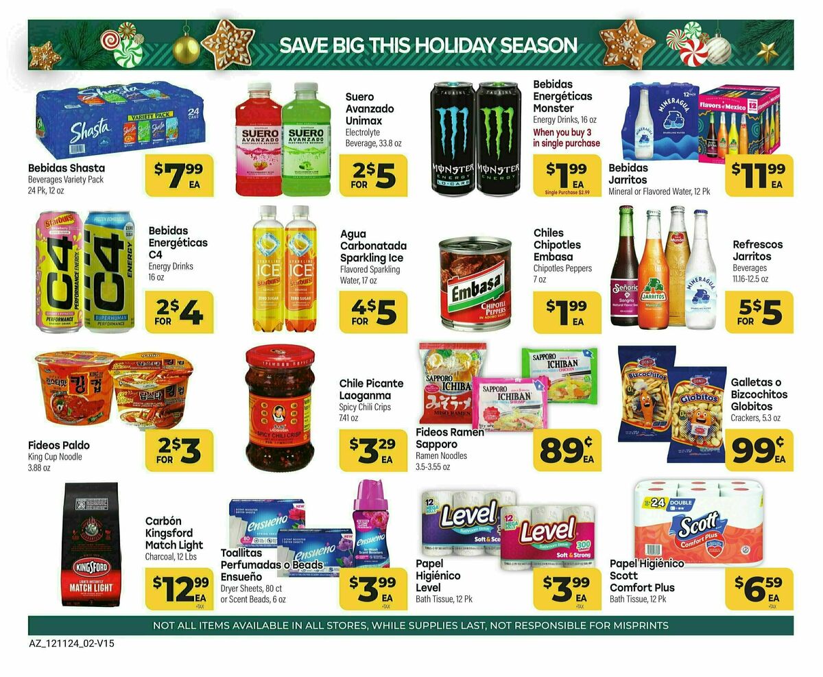 Cardenas Market December Savings Guide Weekly Ad from December 11