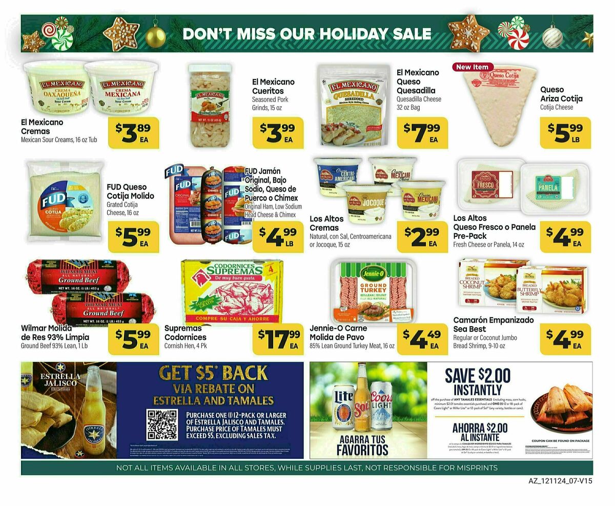 Cardenas Market December Savings Guide Weekly Ad from December 11