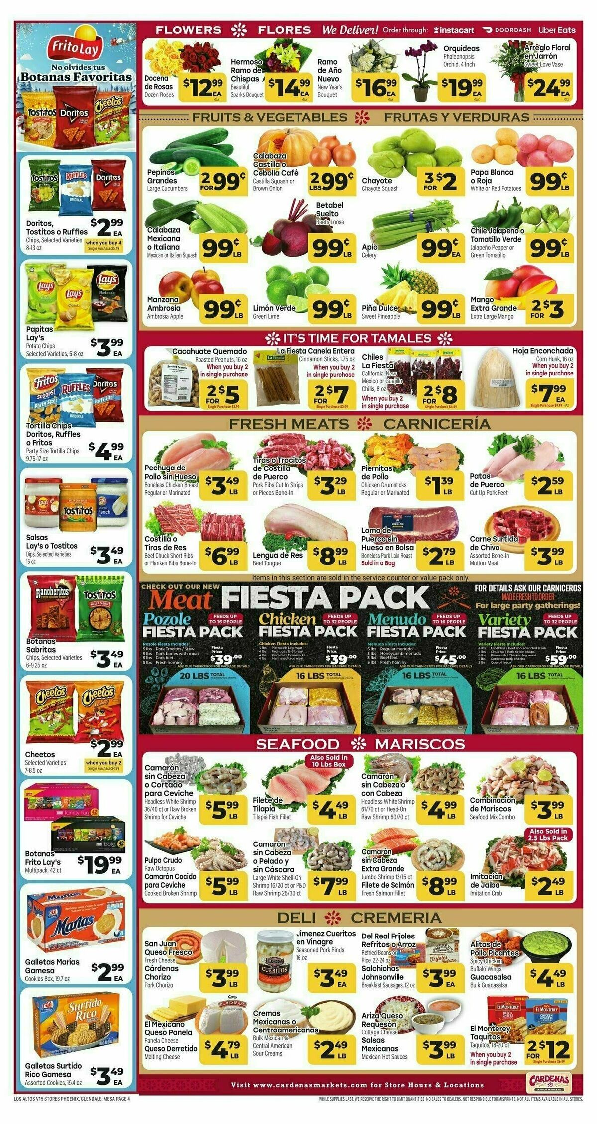 Cardenas Market Weekly Ad from December 26