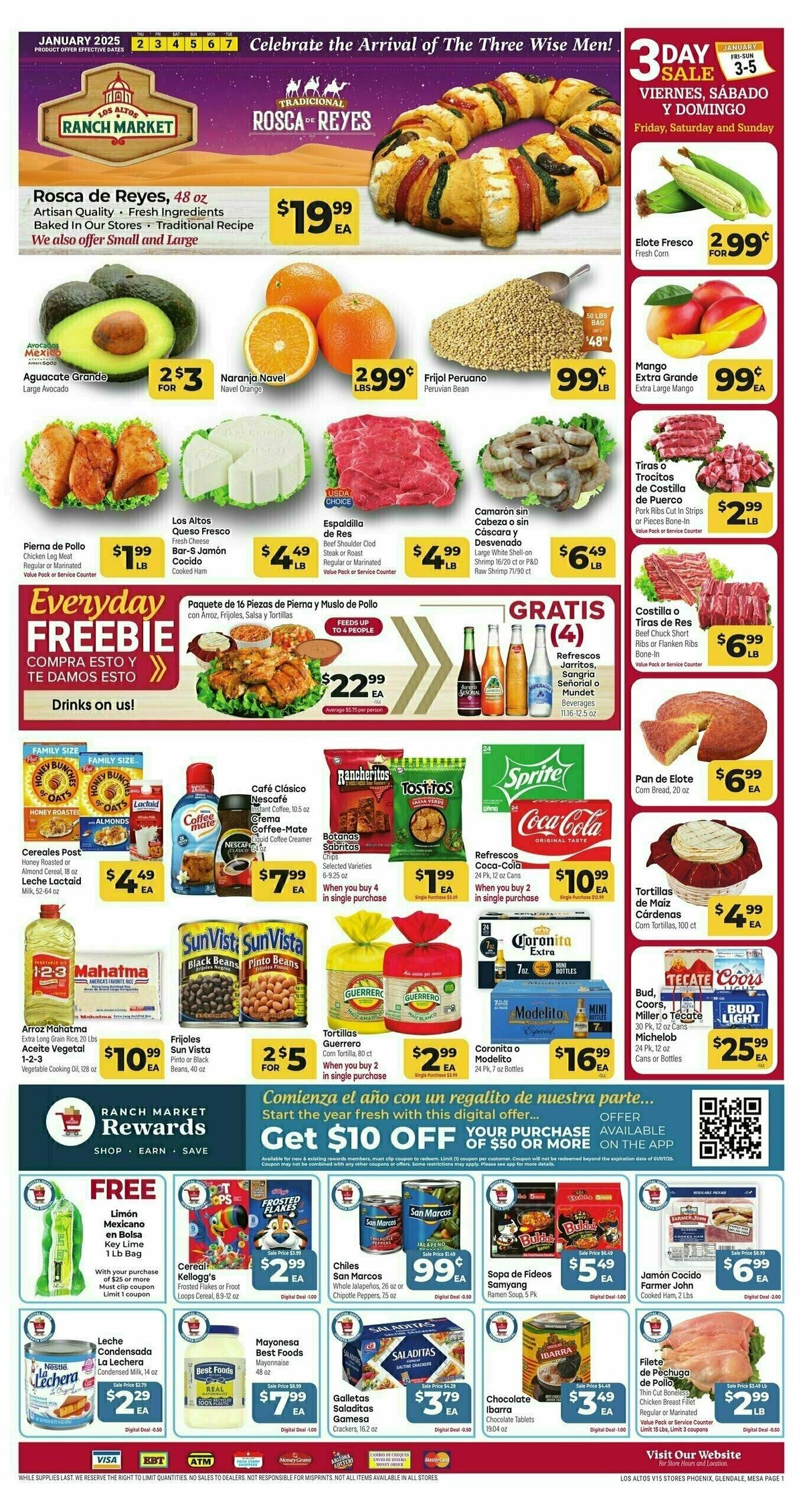 Cardenas Market Weekly Ad from January 2