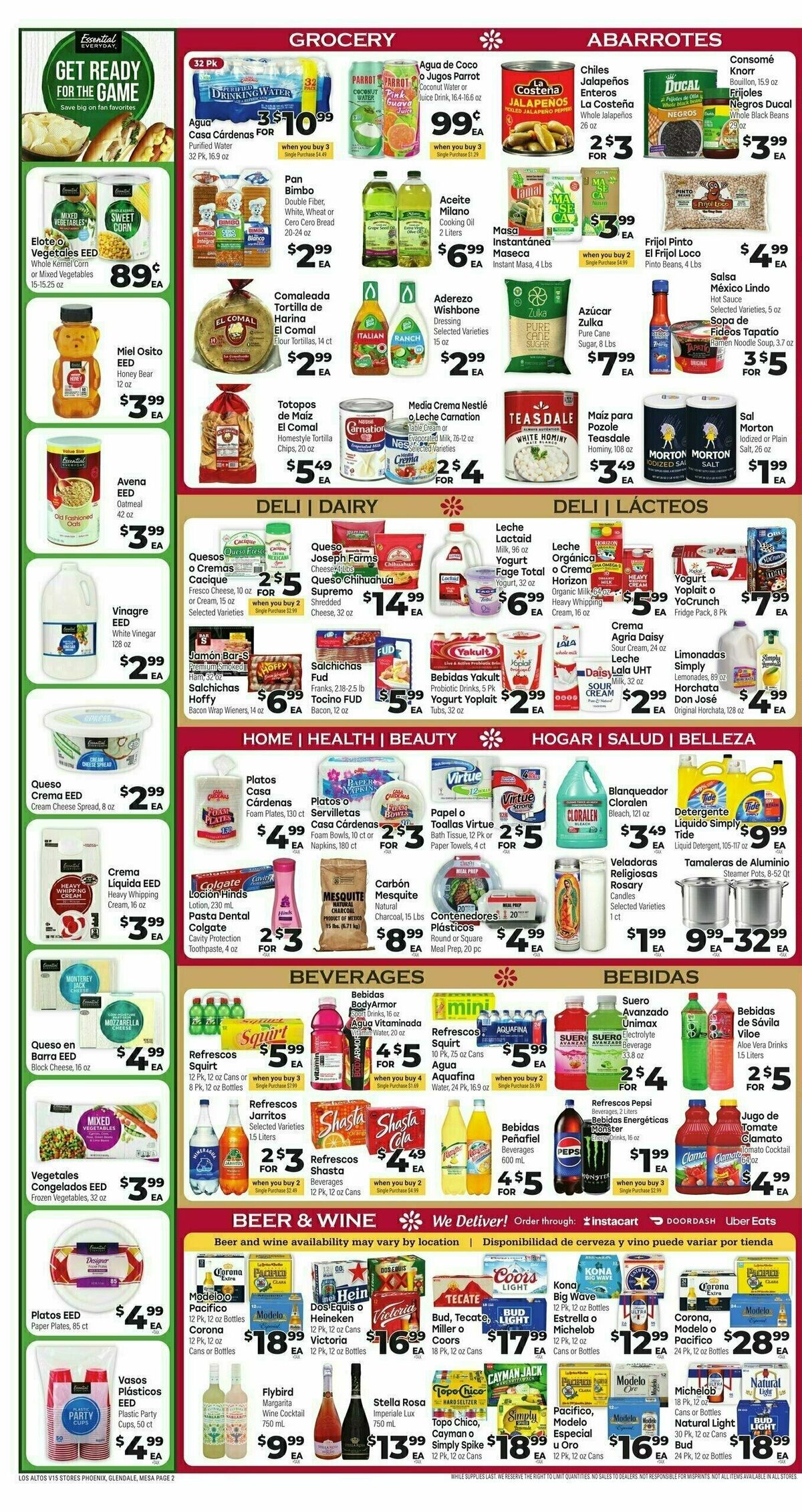 Cardenas Market Weekly Ad from January 2