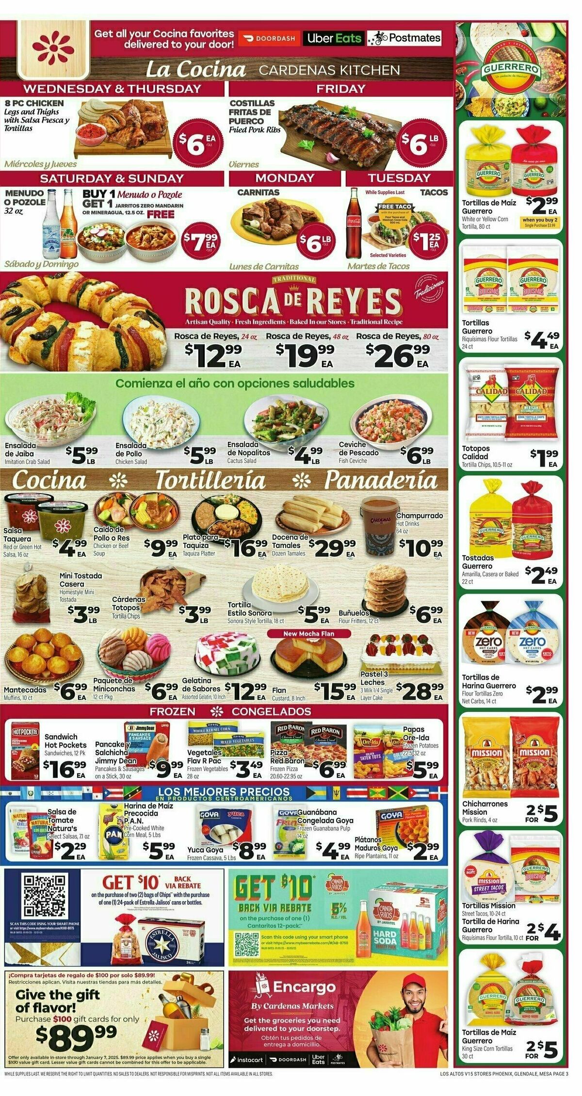 Cardenas Market Weekly Ad from January 2