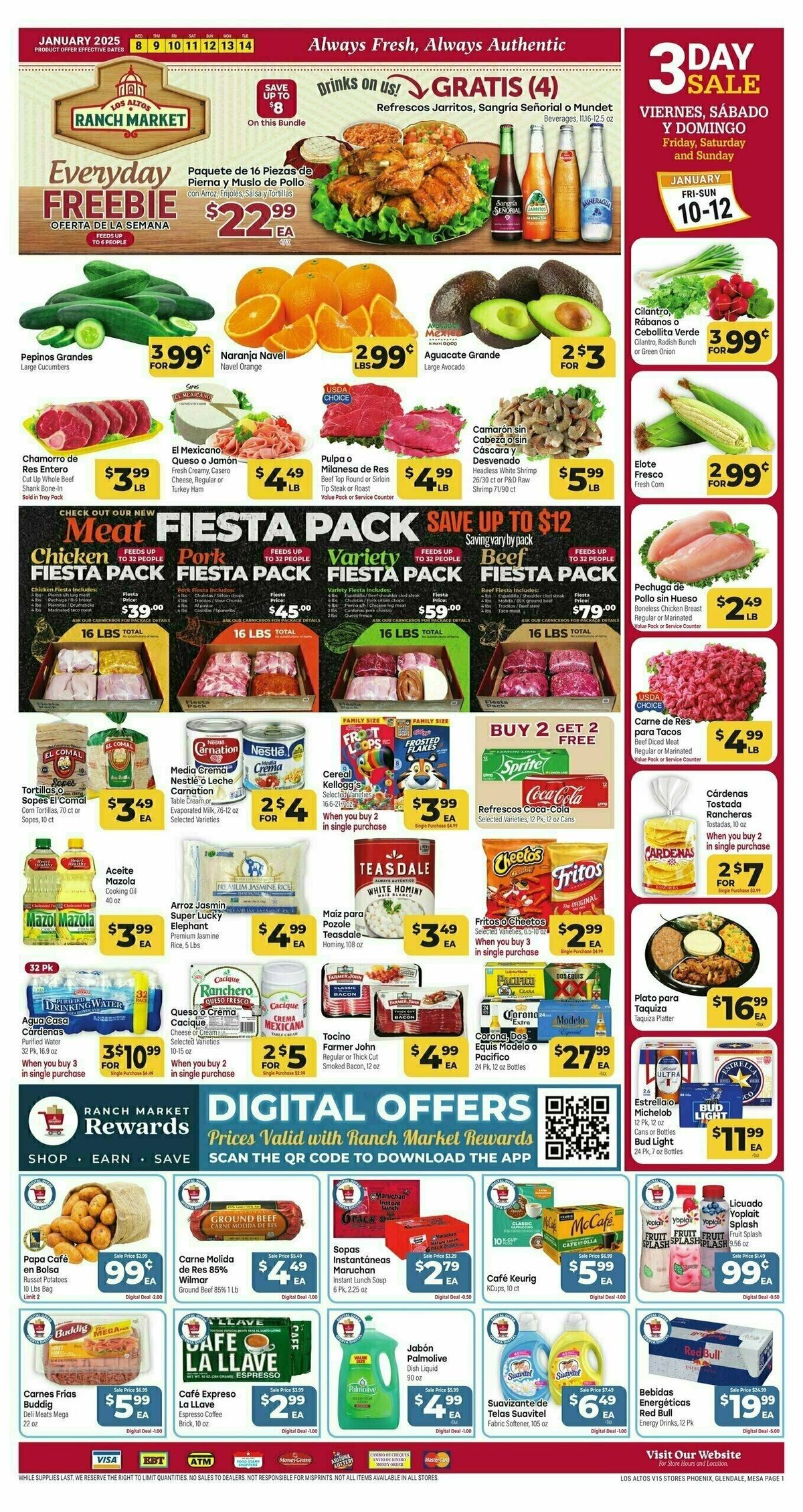 Cardenas Market Weekly Ad from January 8