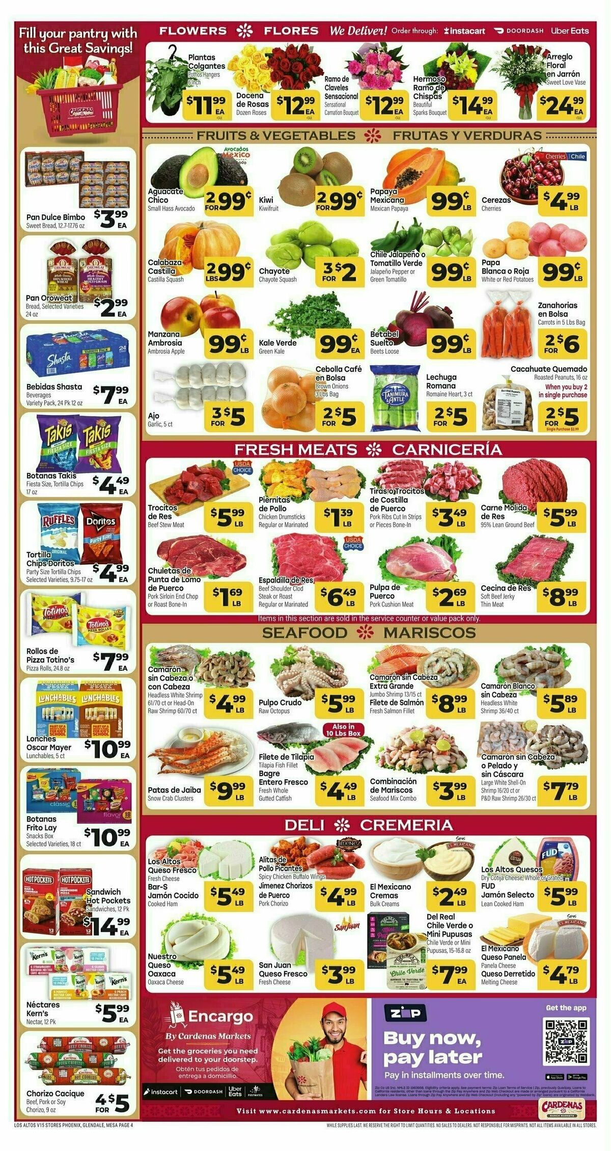 Cardenas Market Weekly Ad from January 8