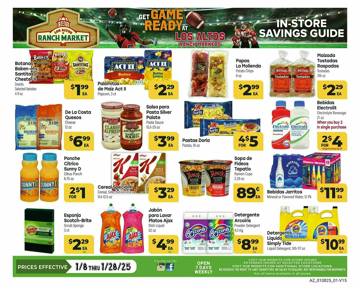 Cardenas Market January Savings Guide Weekly Ad from January 8