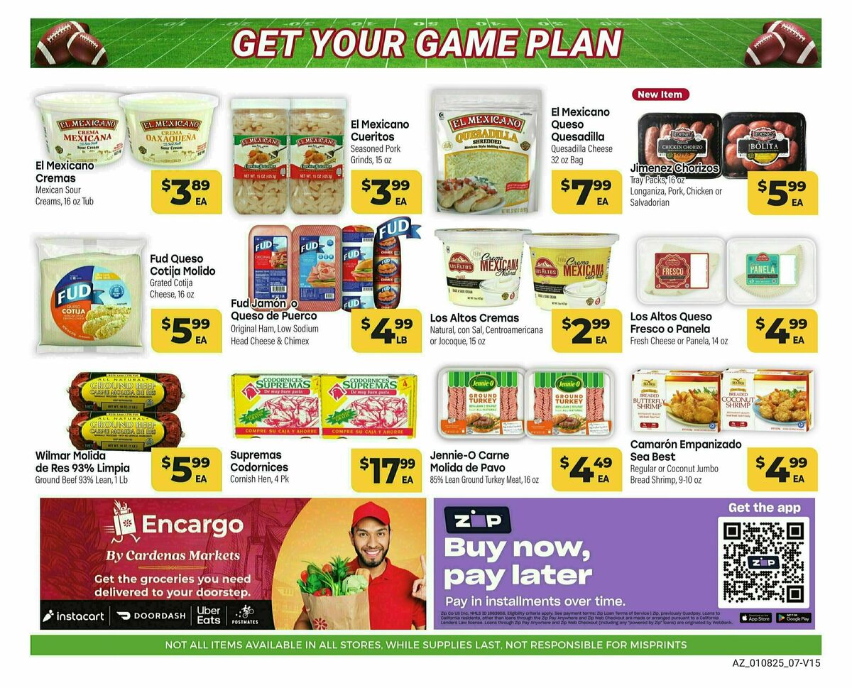 Cardenas Market January Savings Guide Weekly Ad from January 8