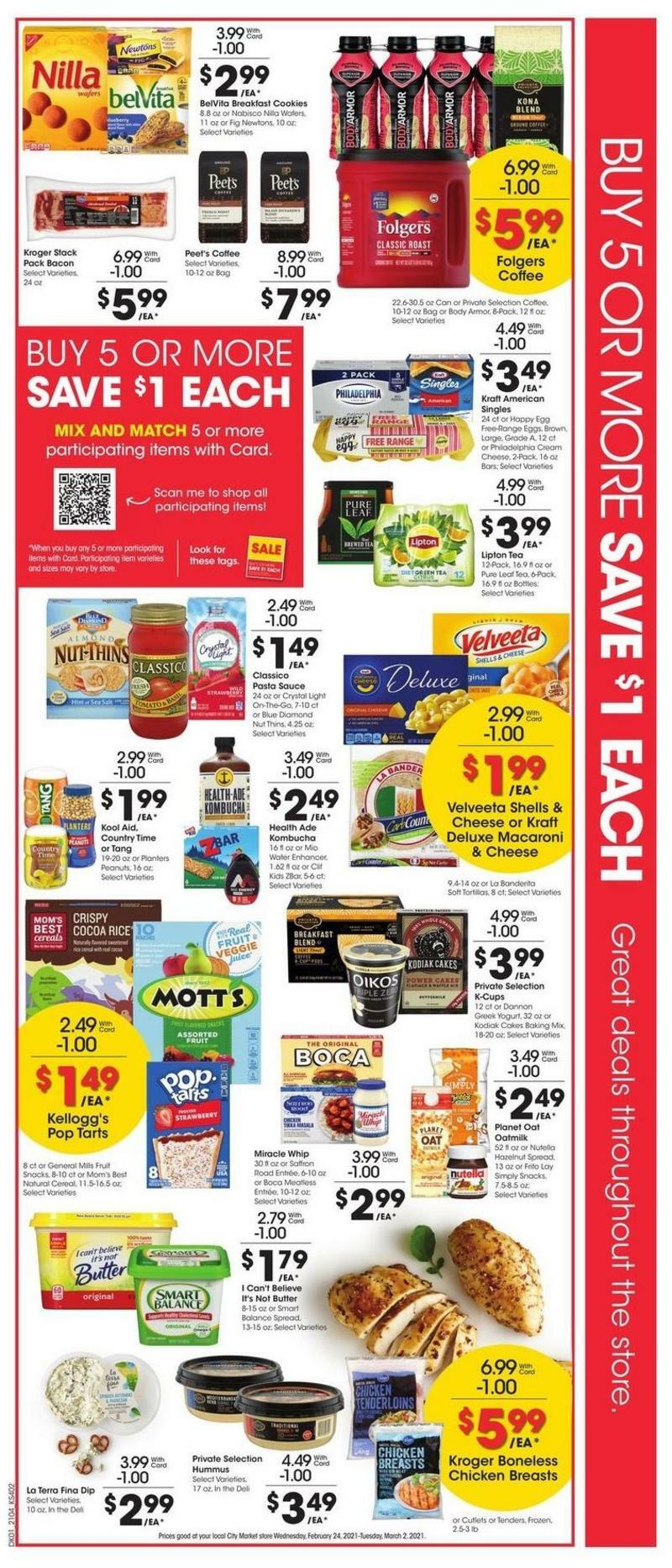 City Market Weekly Ad from February 24