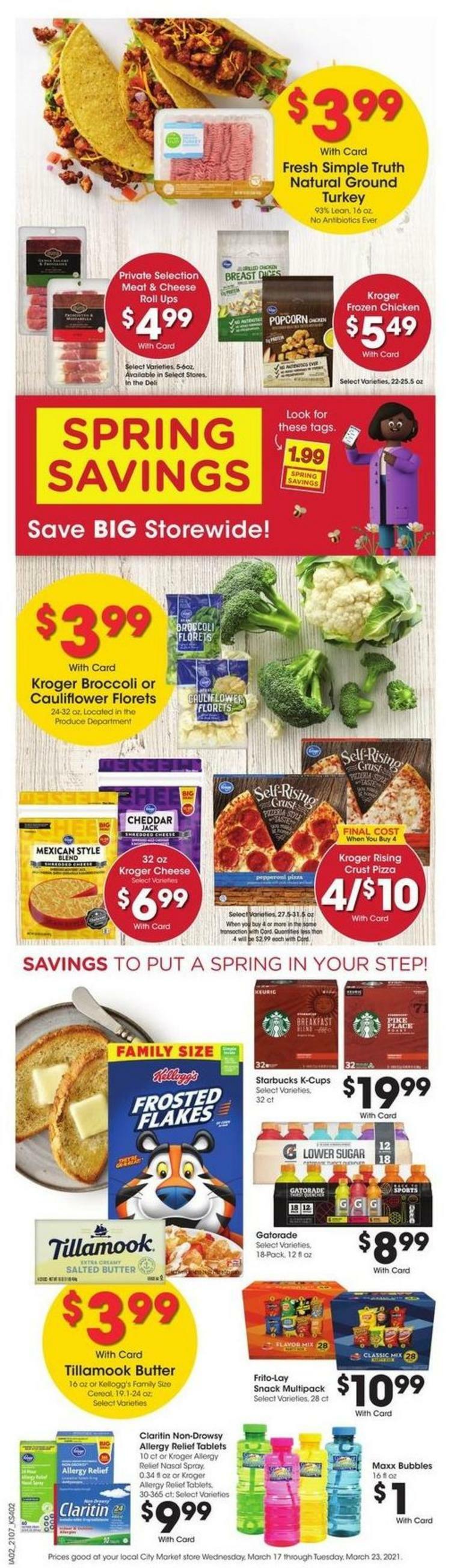 City Market Weekly Ad from March 17