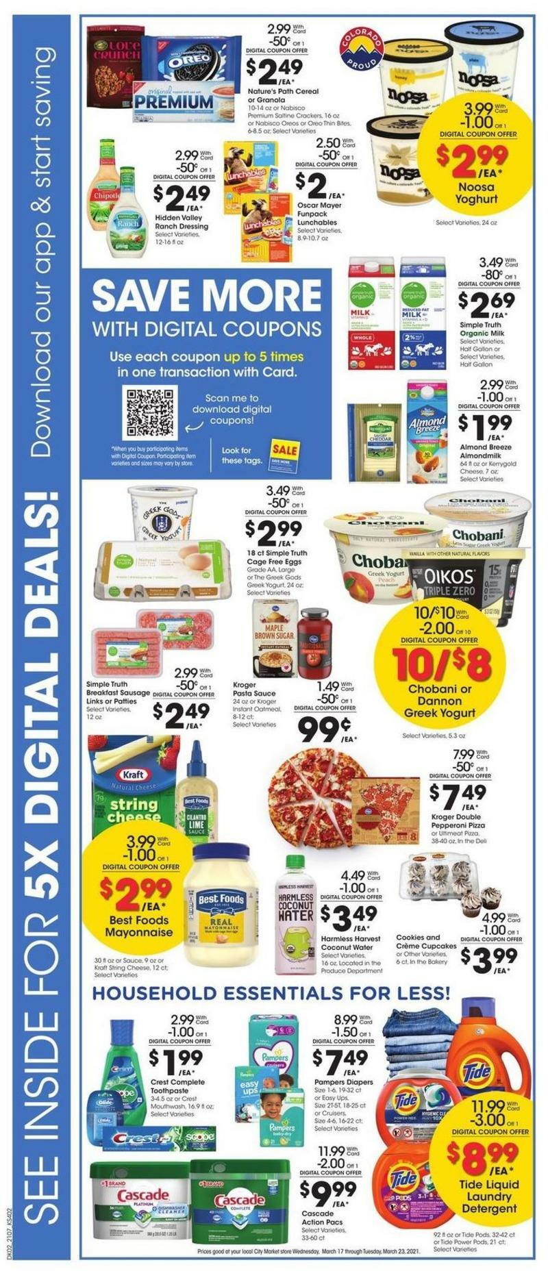 City Market Weekly Ad from March 17