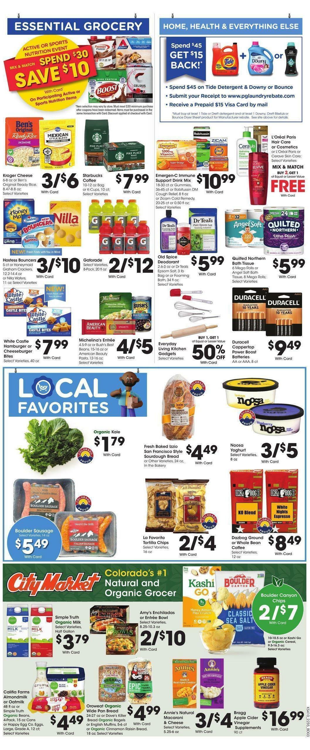 City Market Weekly Ad from September 28