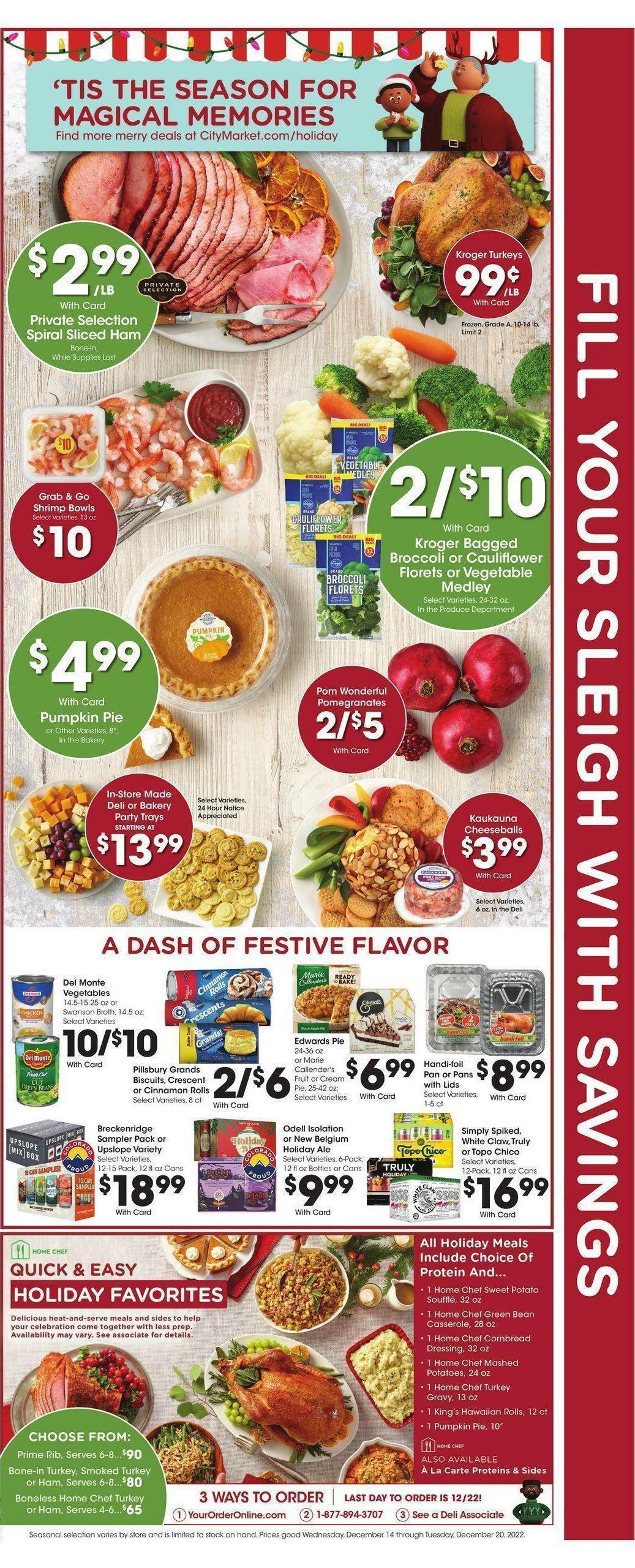 City Market Weekly Ad from December 14