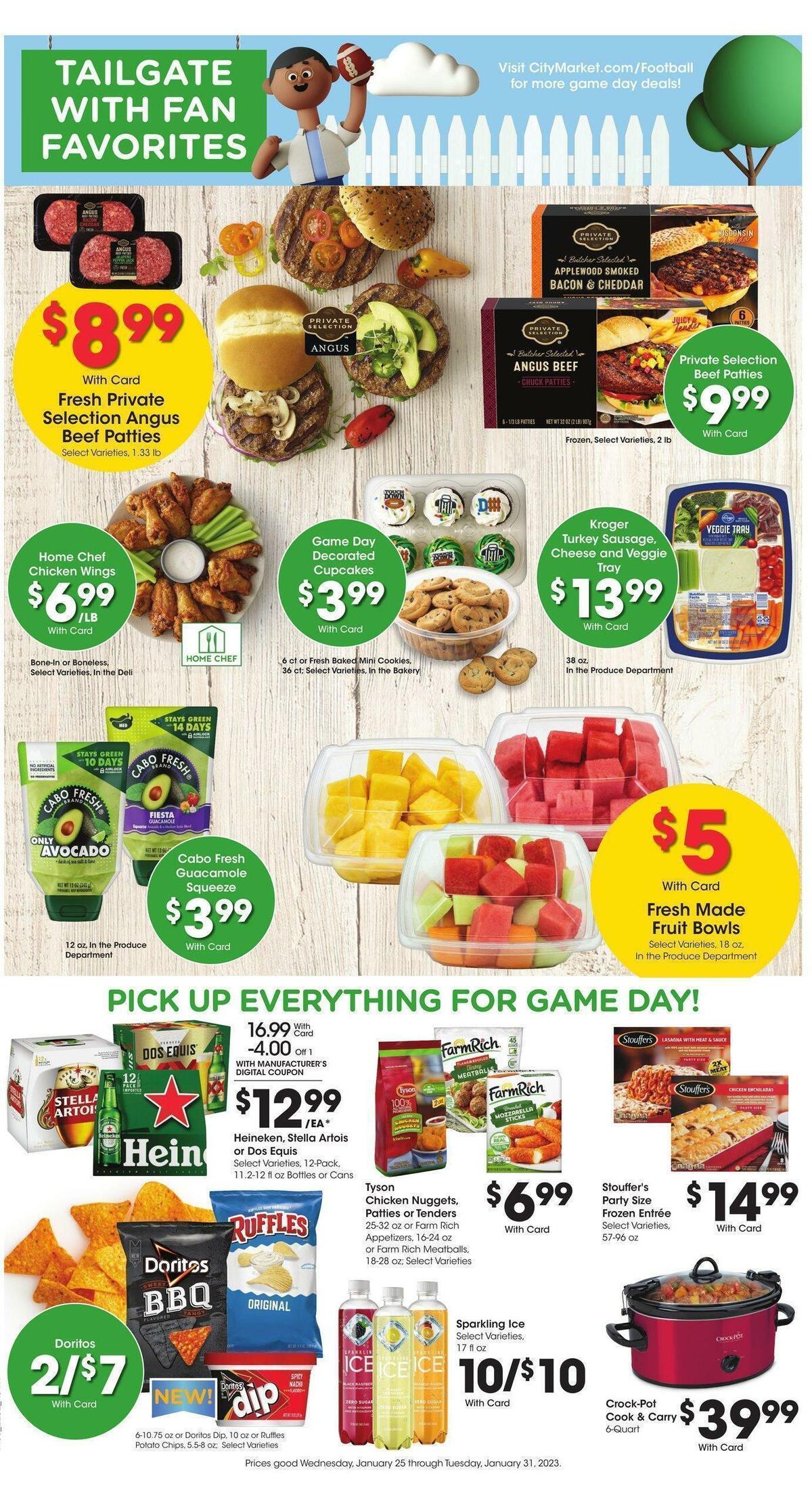 City Market Weekly Ad from January 25