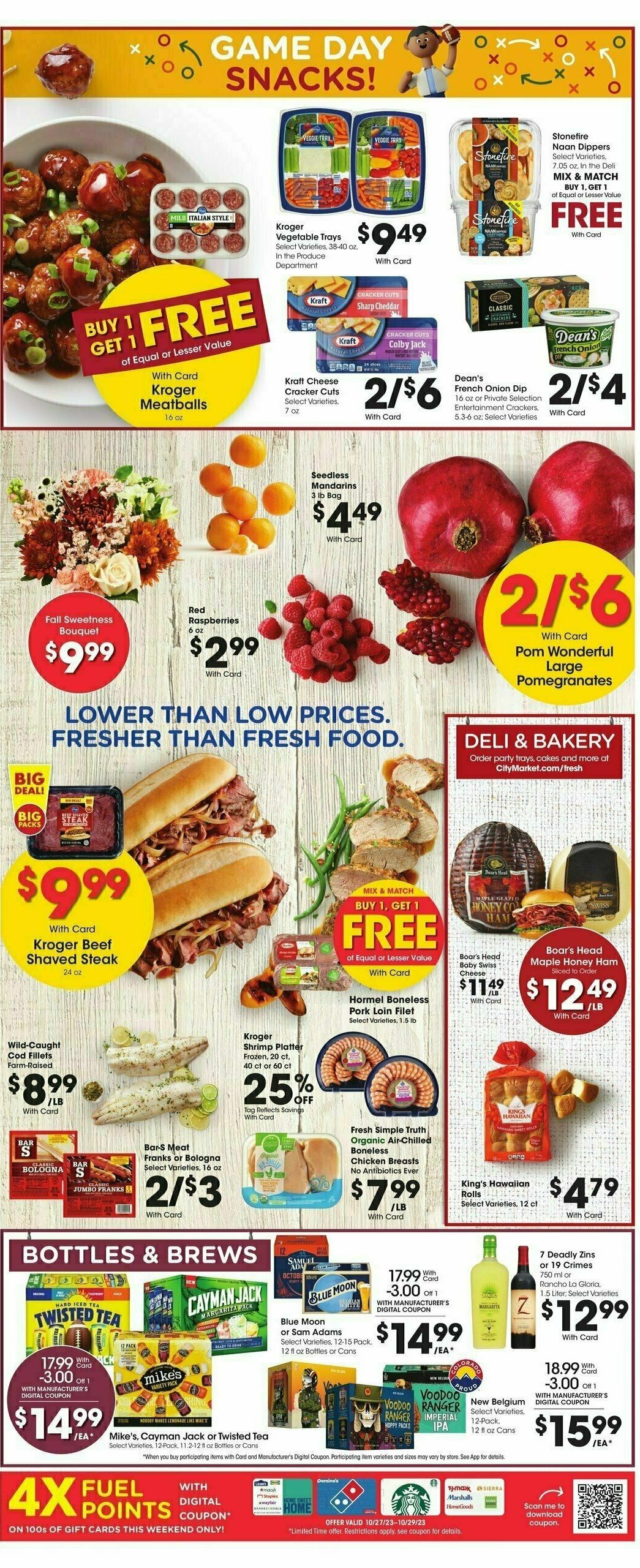 City Market Weekly Ad from October 25