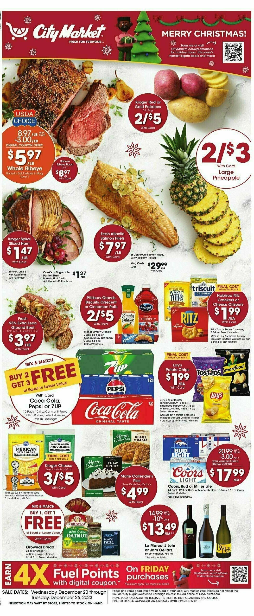 City Market Weekly Ad from December 20