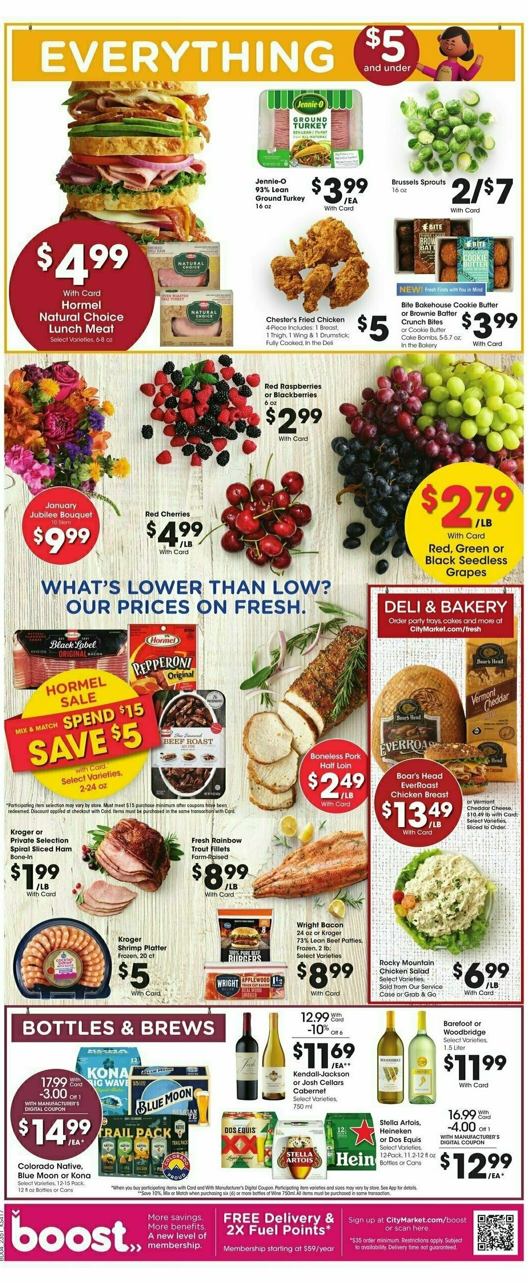 City Market Weekly Ad from January 17