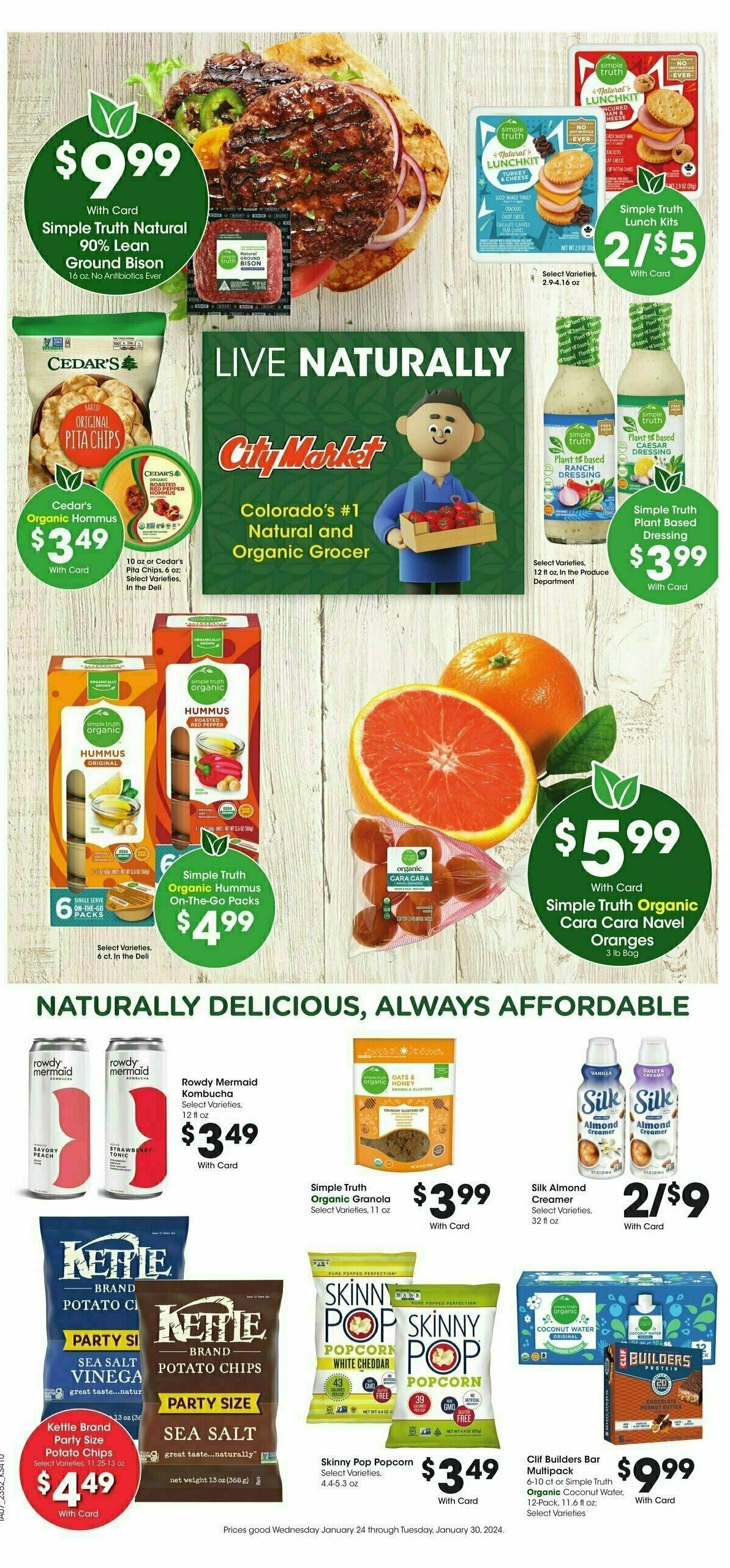 City Market Weekly Ad from January 24