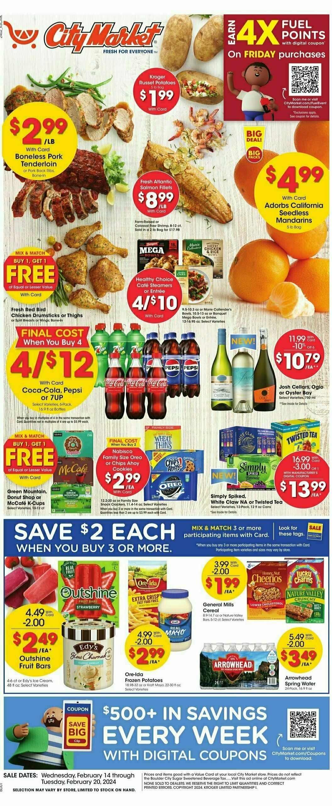 City Market Weekly Ad from February 14