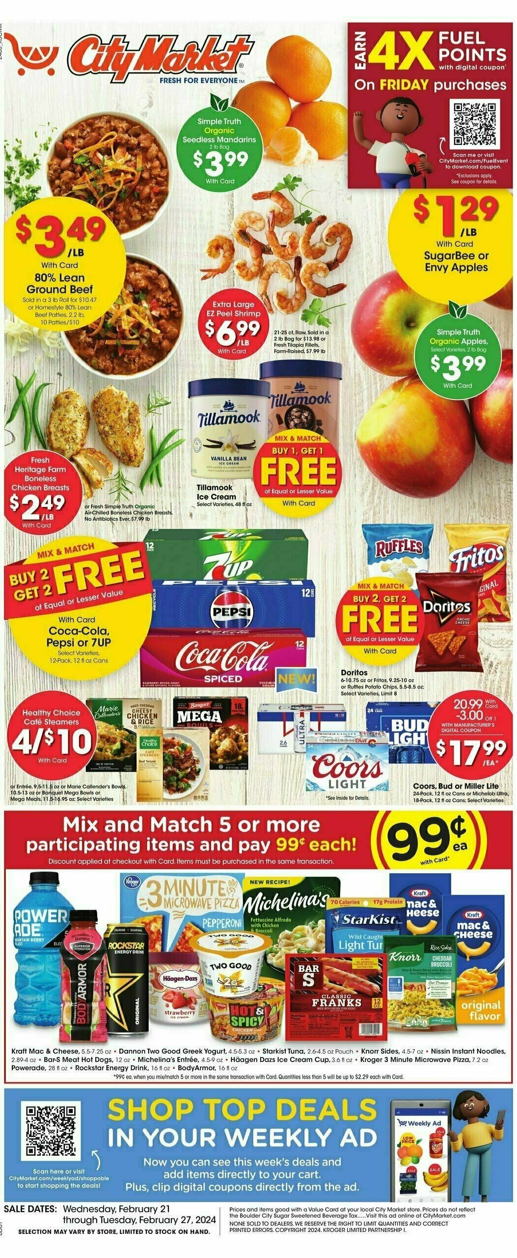 City Market Weekly Ad from February 21