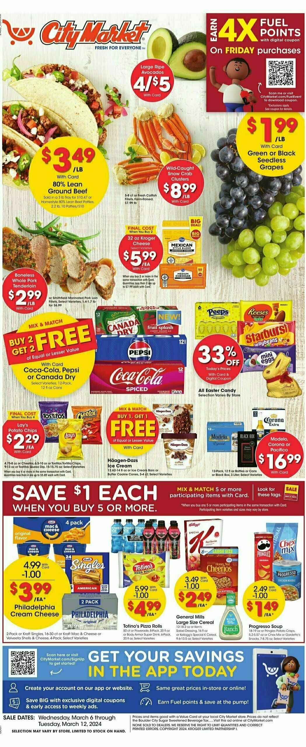 City Market Weekly Ad from March 6