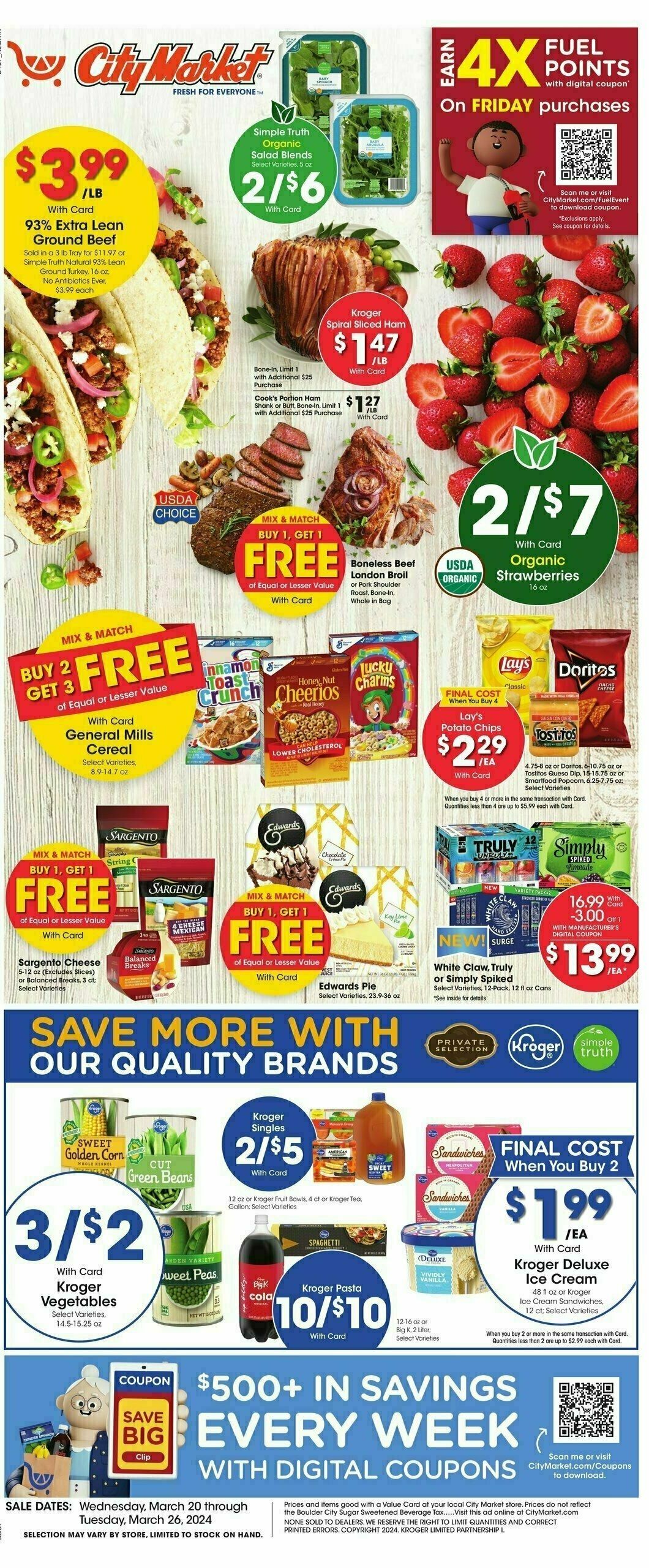 City Market Weekly Ad from March 20