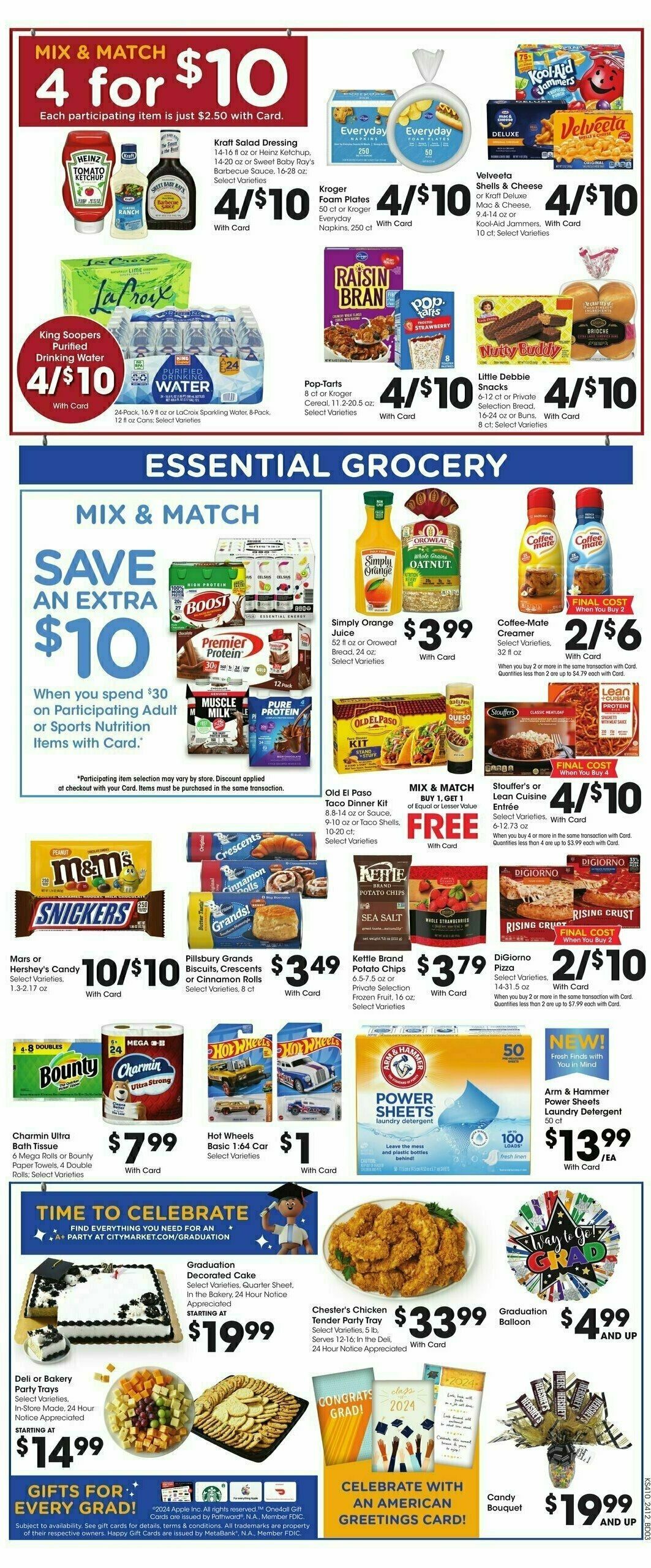 City Market Weekly Ad from April 24