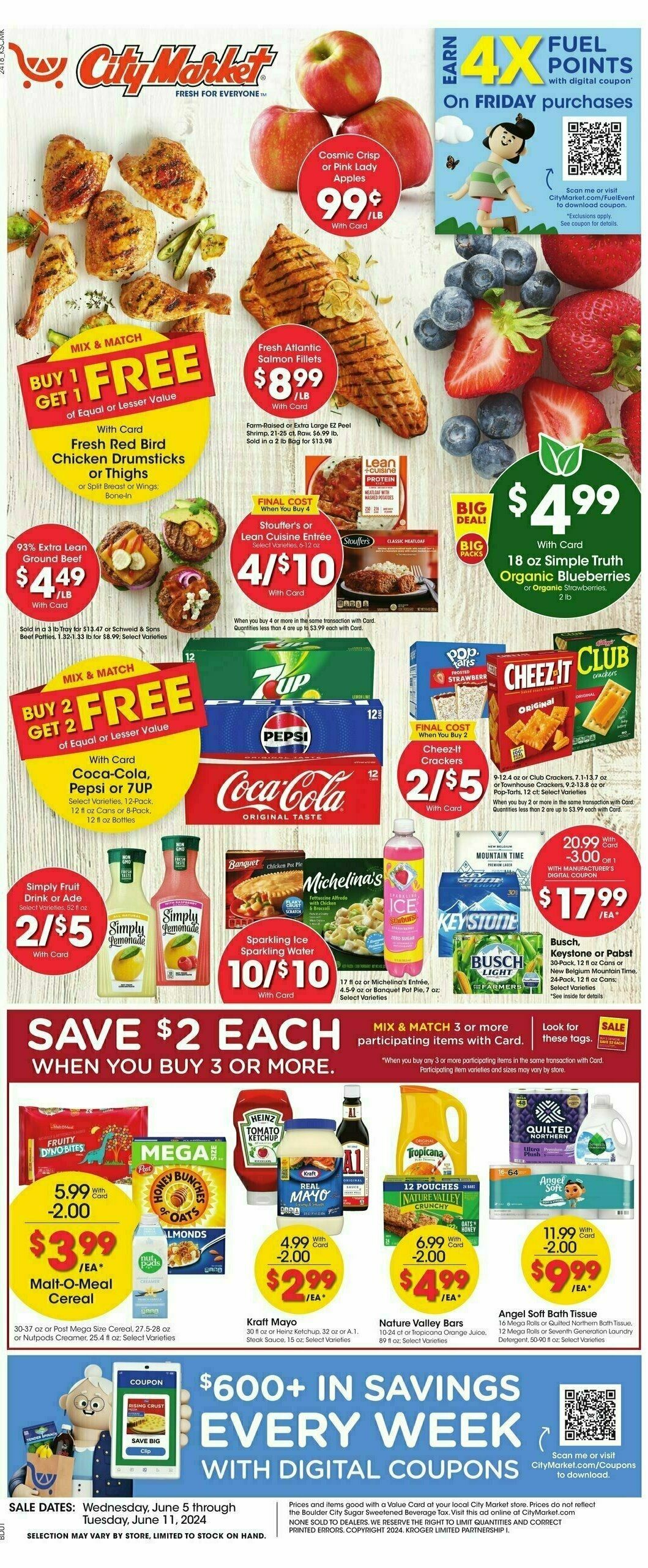 City Market Weekly Ad from June 5