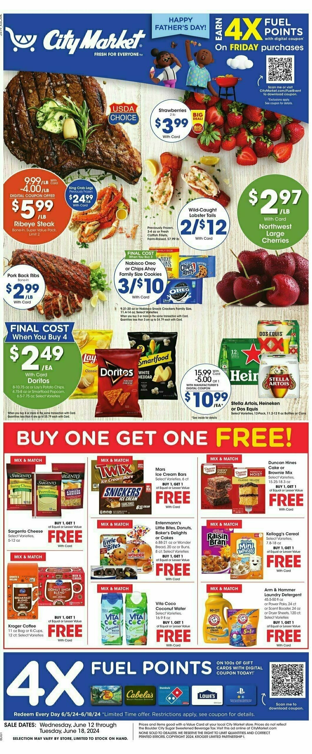 City Market Weekly Ad from June 12