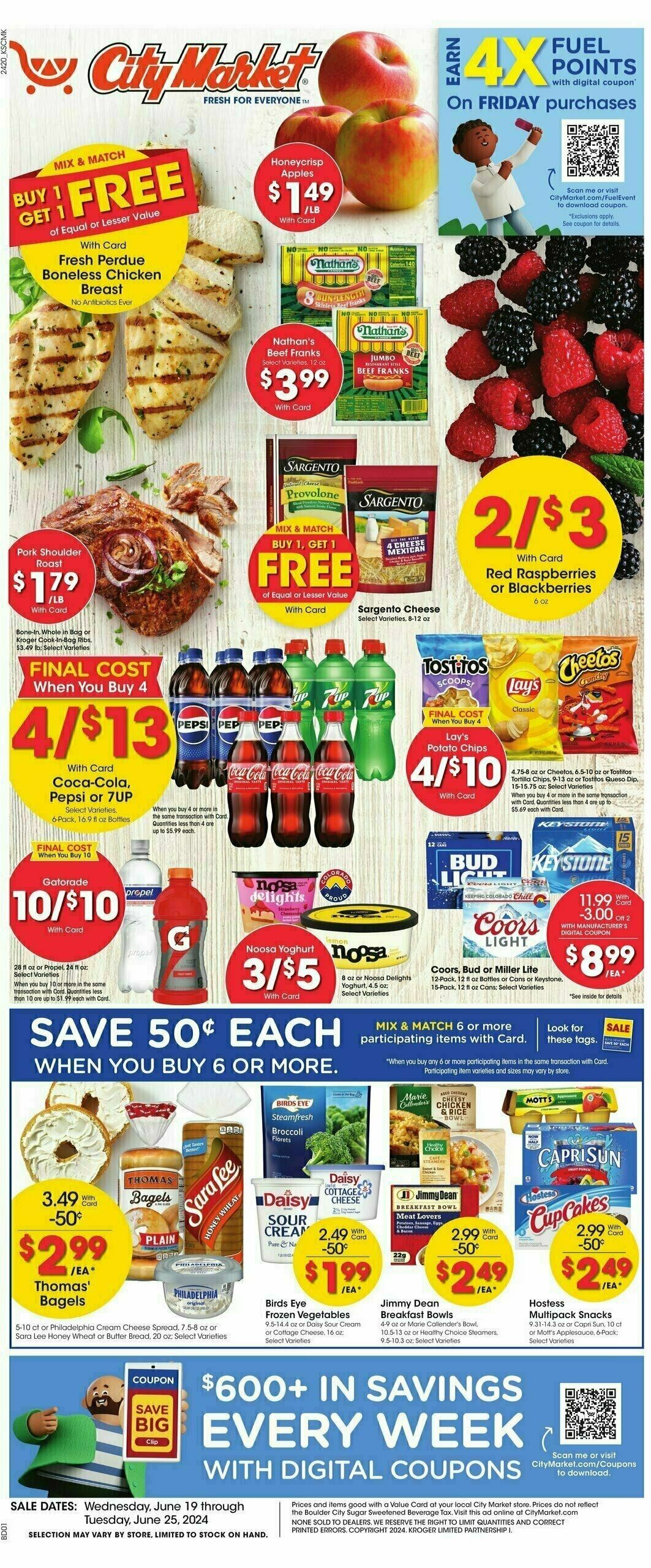 City Market Weekly Ad from June 19