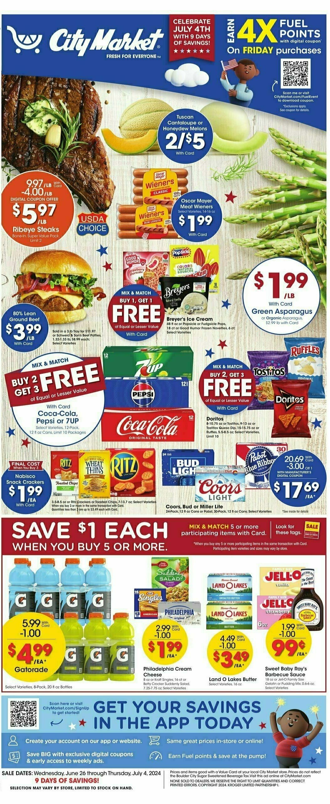 City Market Weekly Ad from June 26