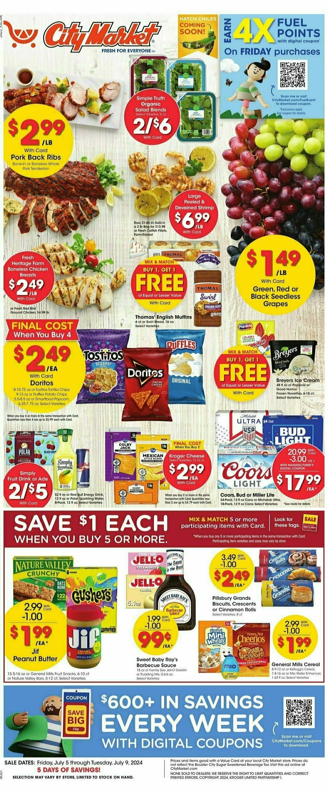 City Market Weekly Ad from July 5
